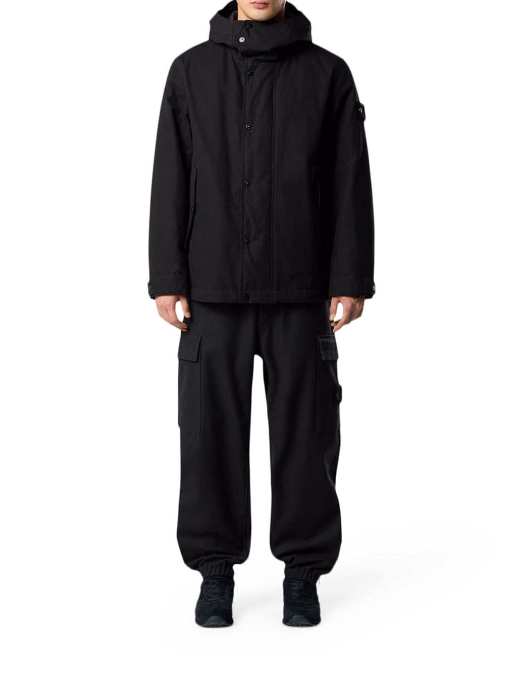 Оригінальна Padded Ghost Jacket Stone island – вид ззаду