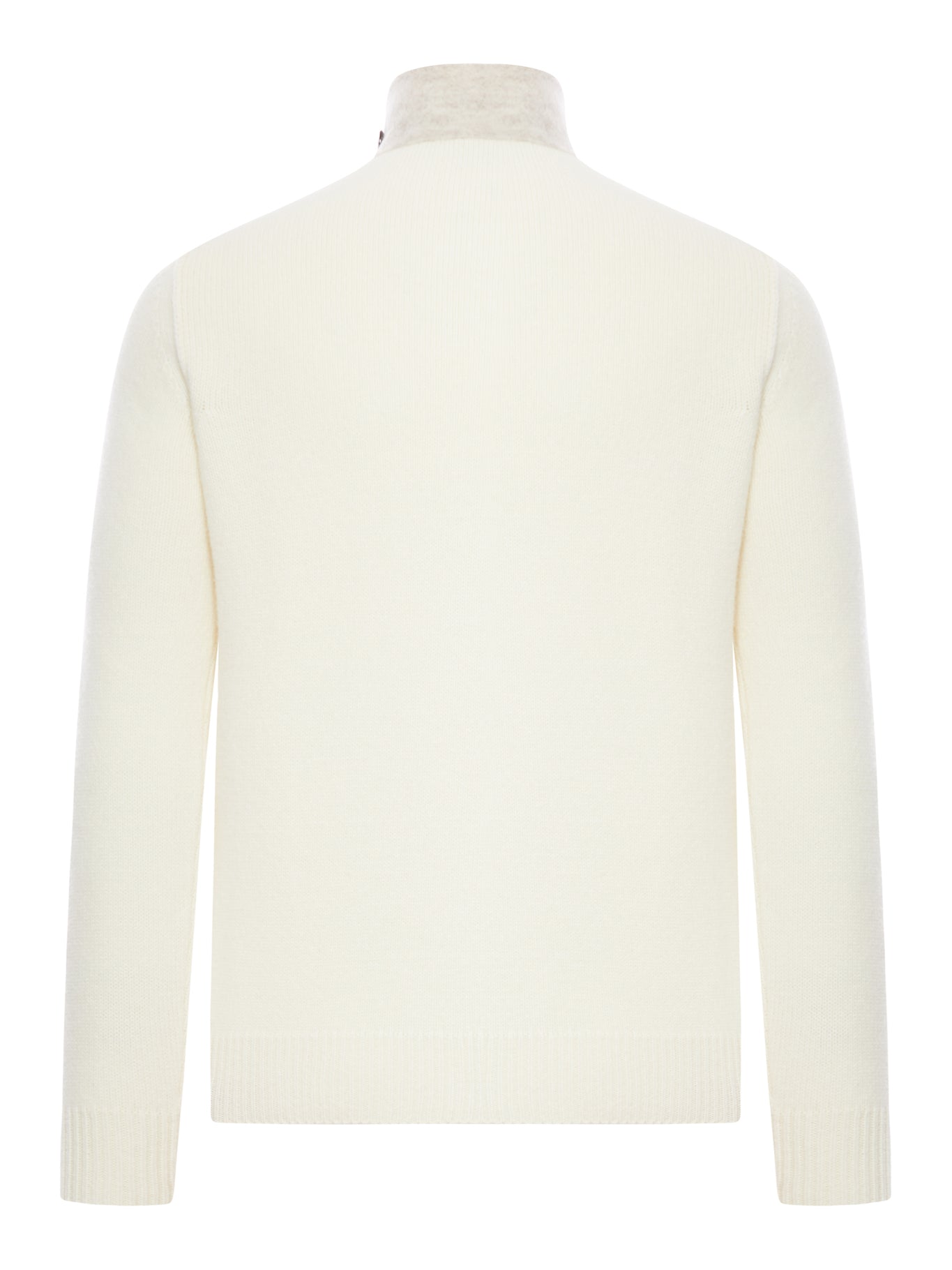High Neck Wool Cardigan Stone island – Гарантія оригінальності – вид ззаду