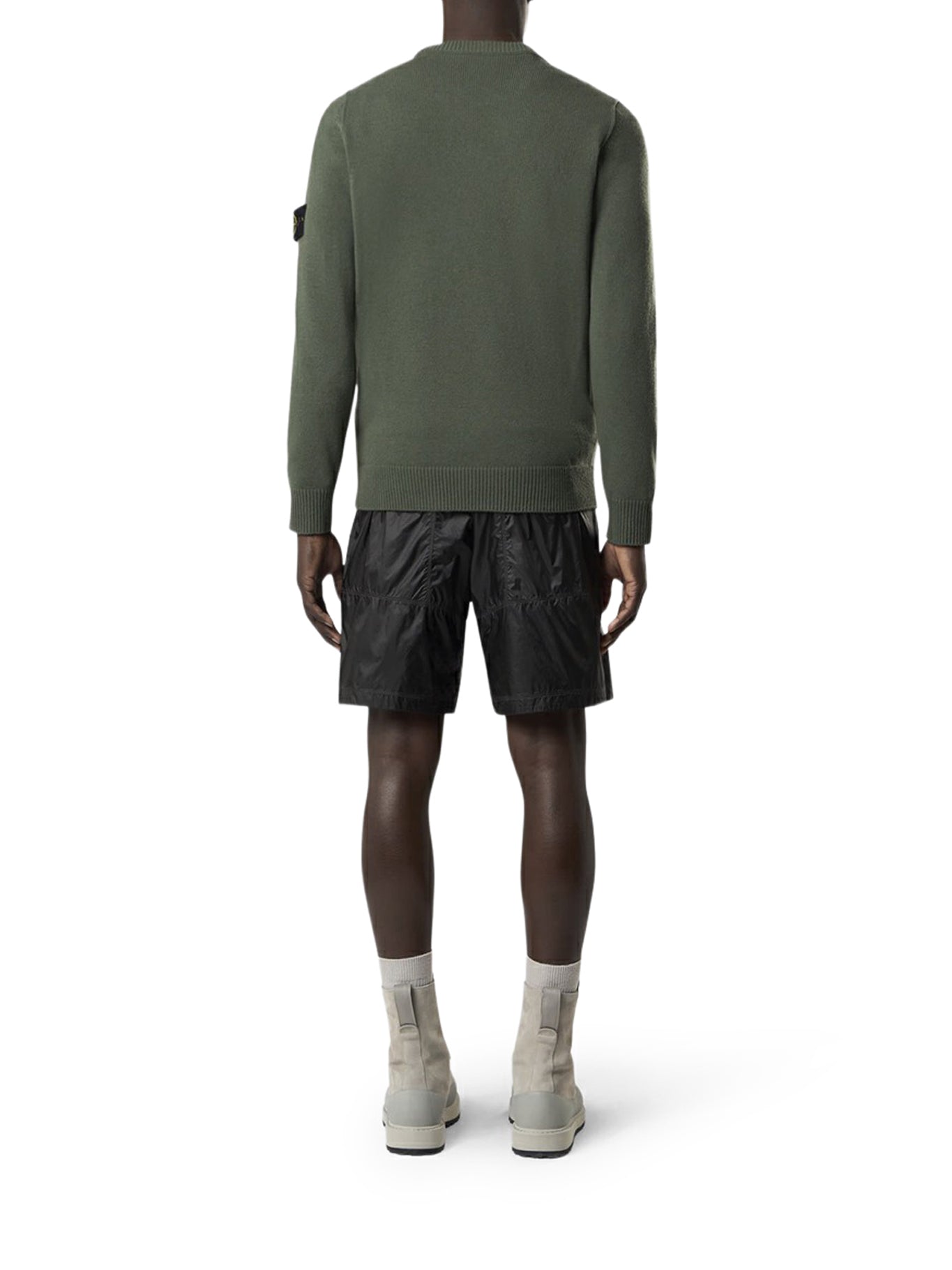 Оригінальна Melange Effect Sweater With Compass Logo Stone island – детальний вид