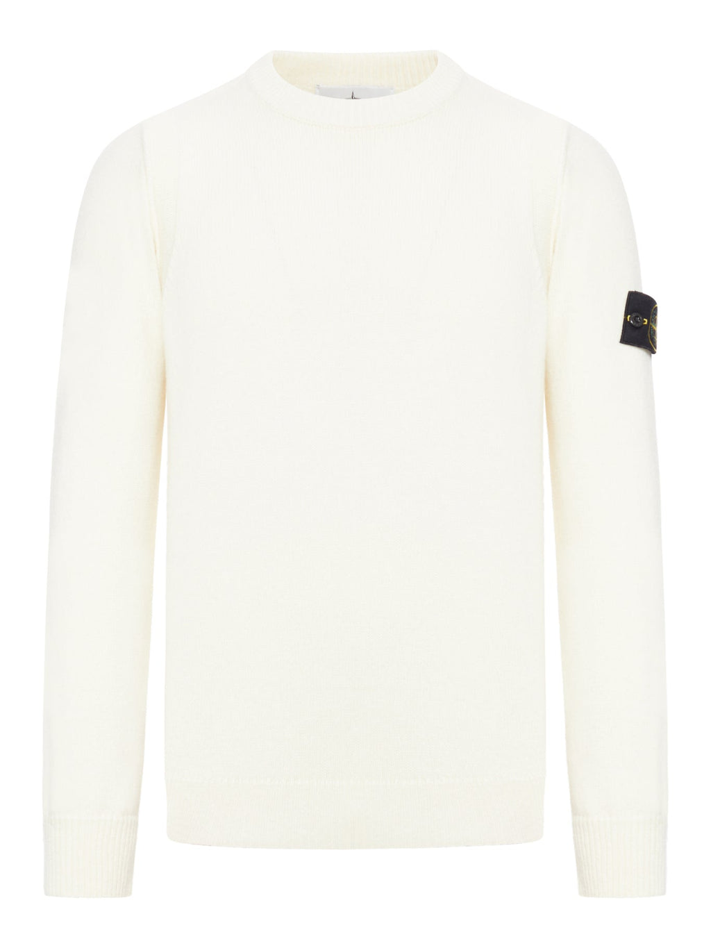 Оригінальна Melange Effect Sweater With Compass Logo Stone island – боковий вид