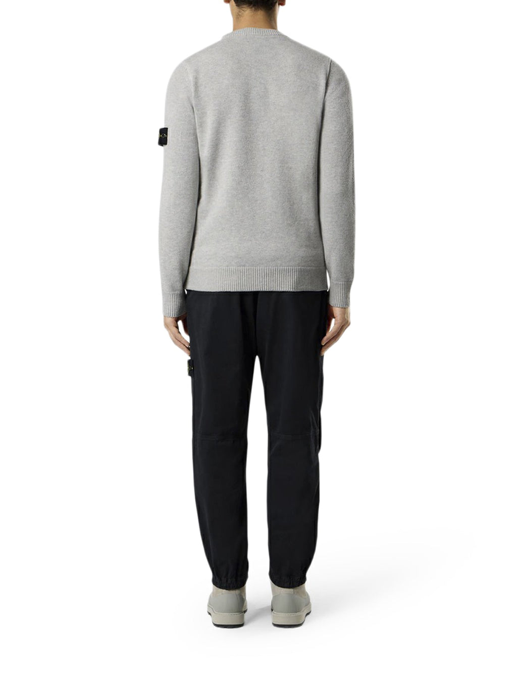 Оригінальна Melange Effect Sweater With Compass Logo Stone island – детальний вид