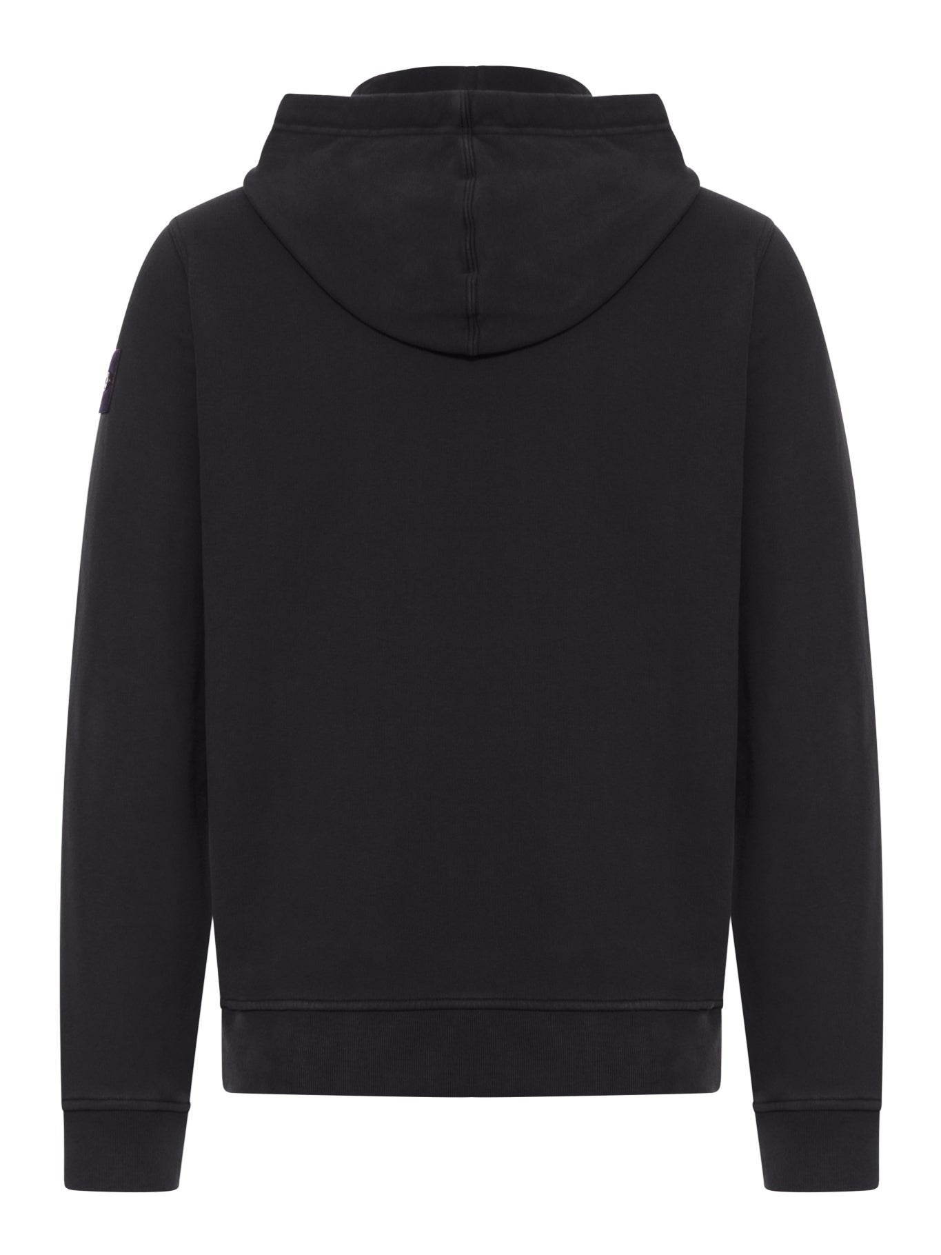 Оригінальна Cotton Hoodie With Compass Logo Stone island – вид ззаду