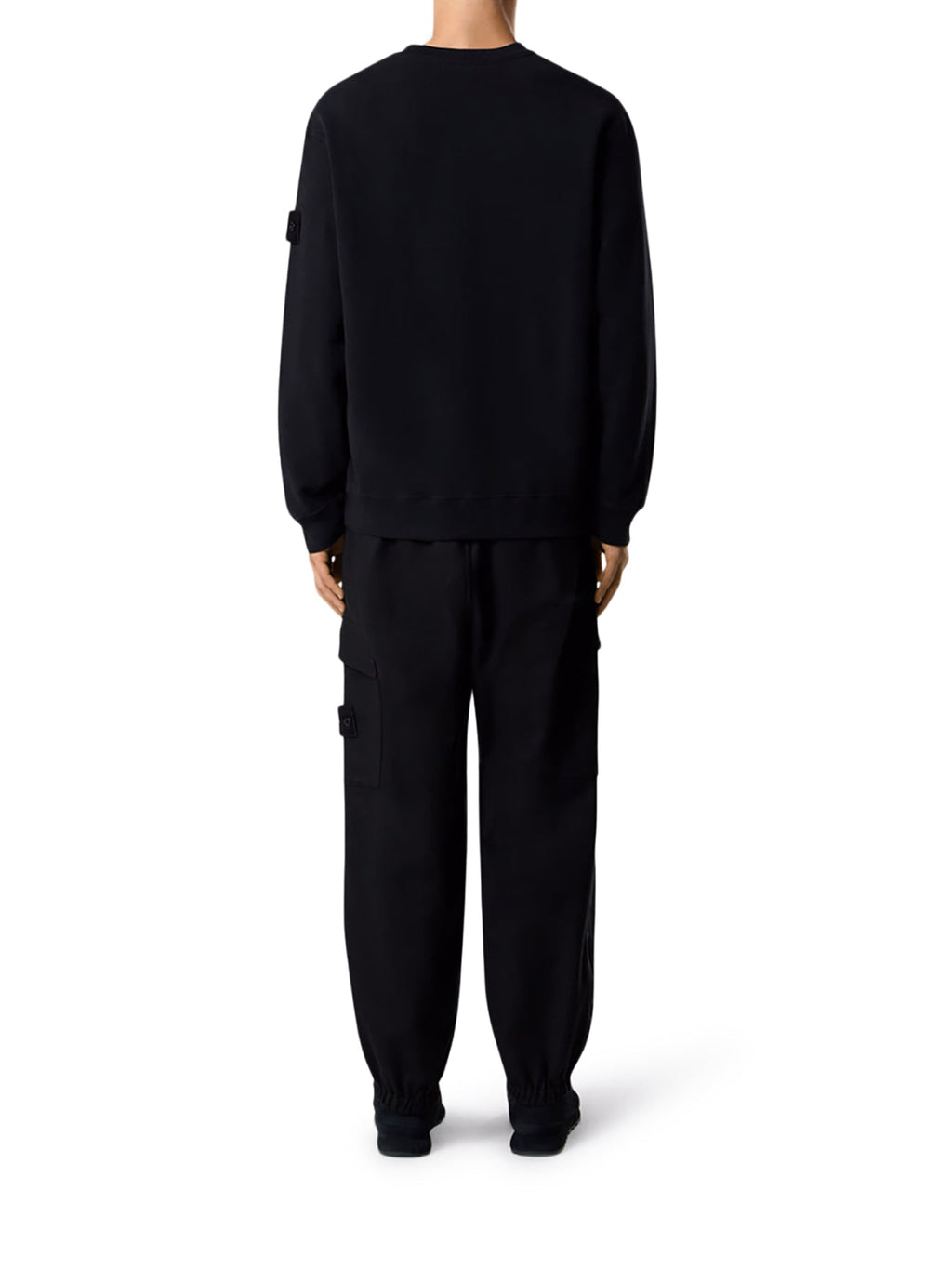 Оригінальна Ghost Crew Neck Sweatshirt Stone island – детальний вид