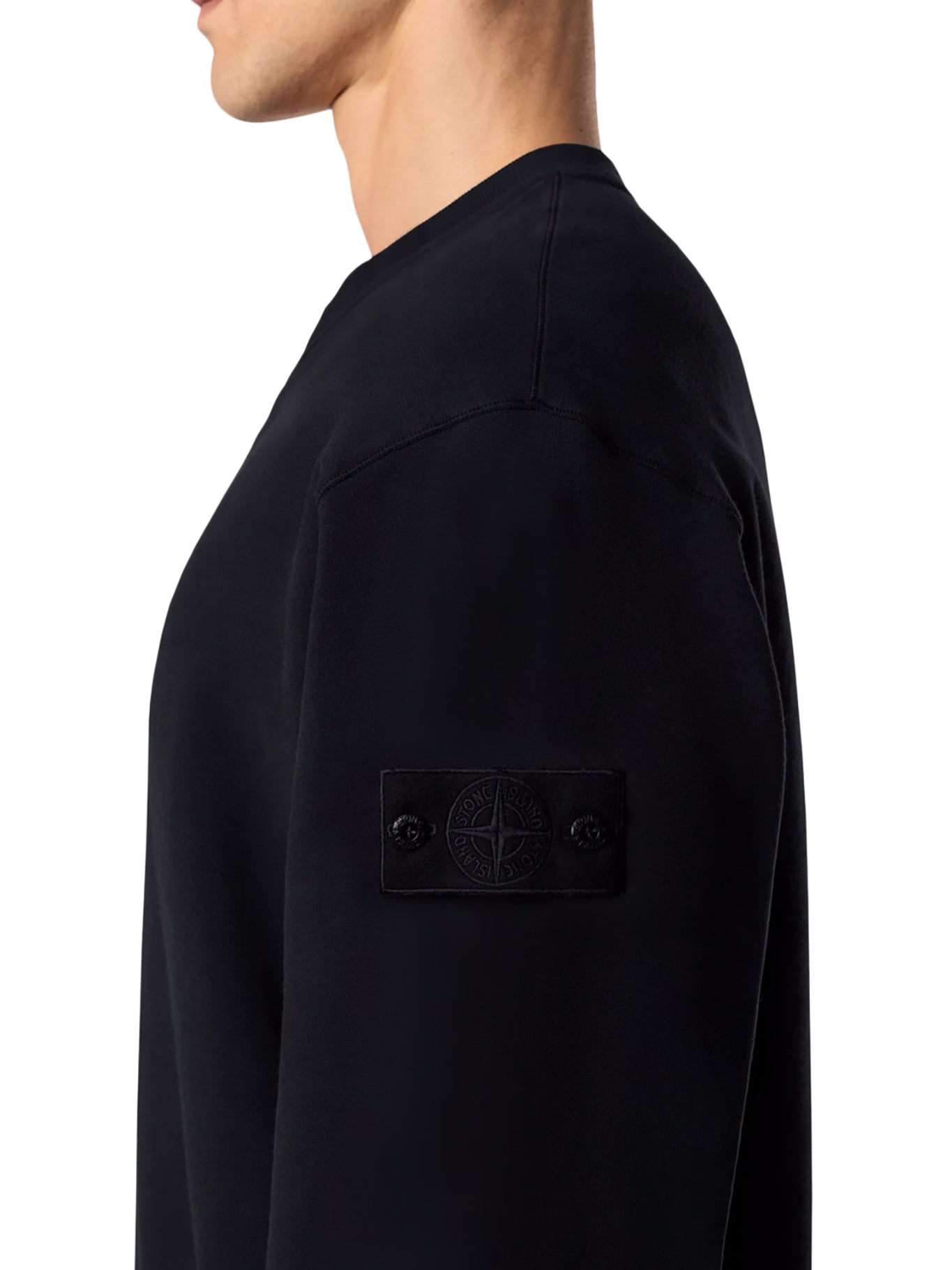 Оригінальна Ghost Crew Neck Sweatshirt Stone island – збільшений вид
