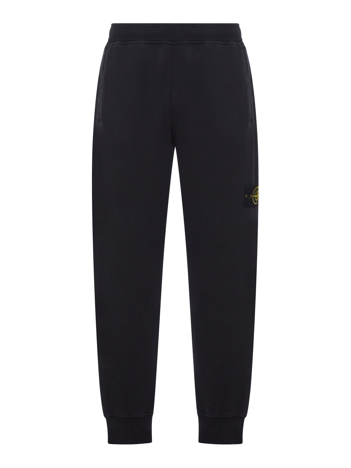 Cotton Joggers With Compass Logo Stone island – Гарантія оригінальності – боковий вид