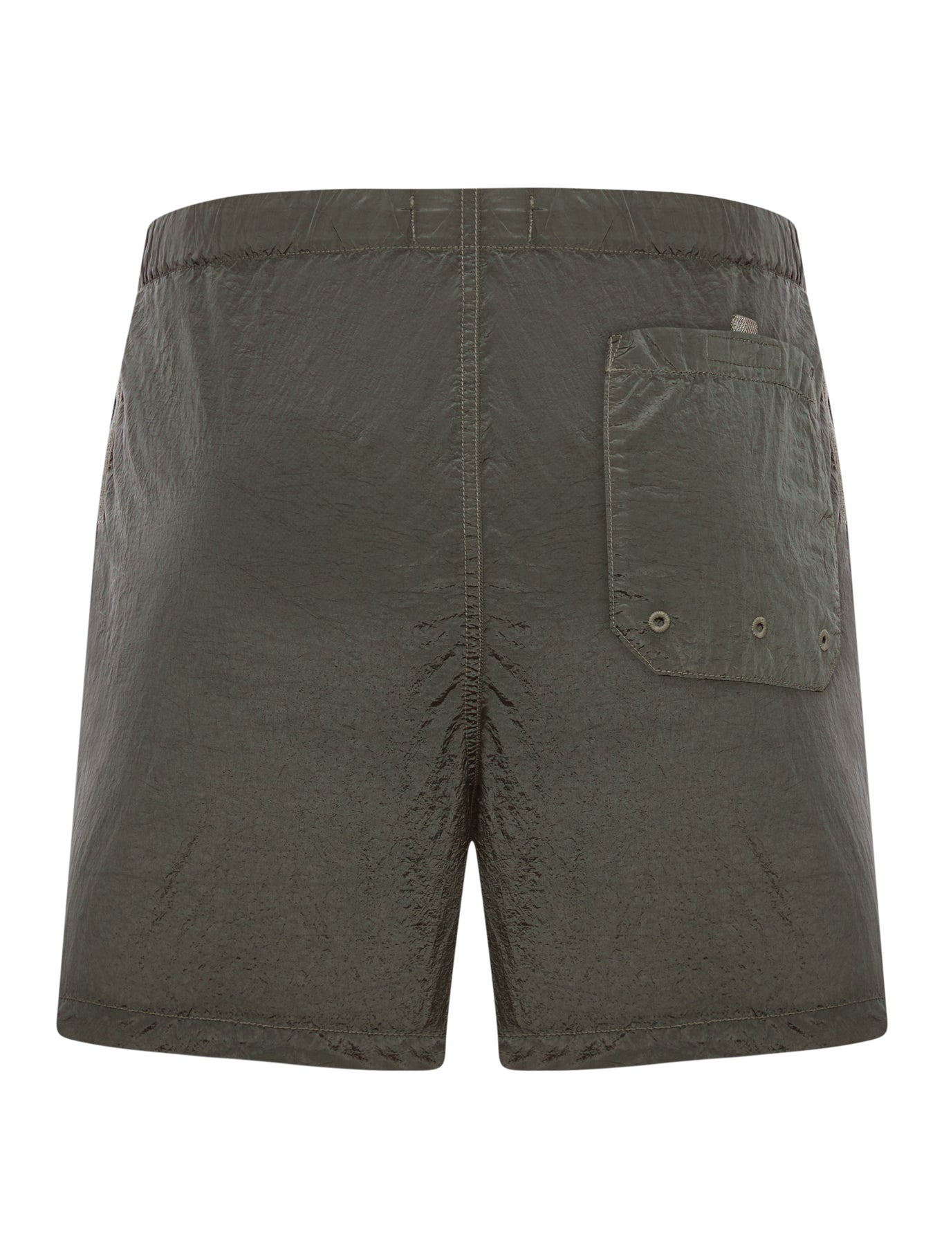Оригінальна Swimsuit With Applied Logo Stone island – вид ззаду