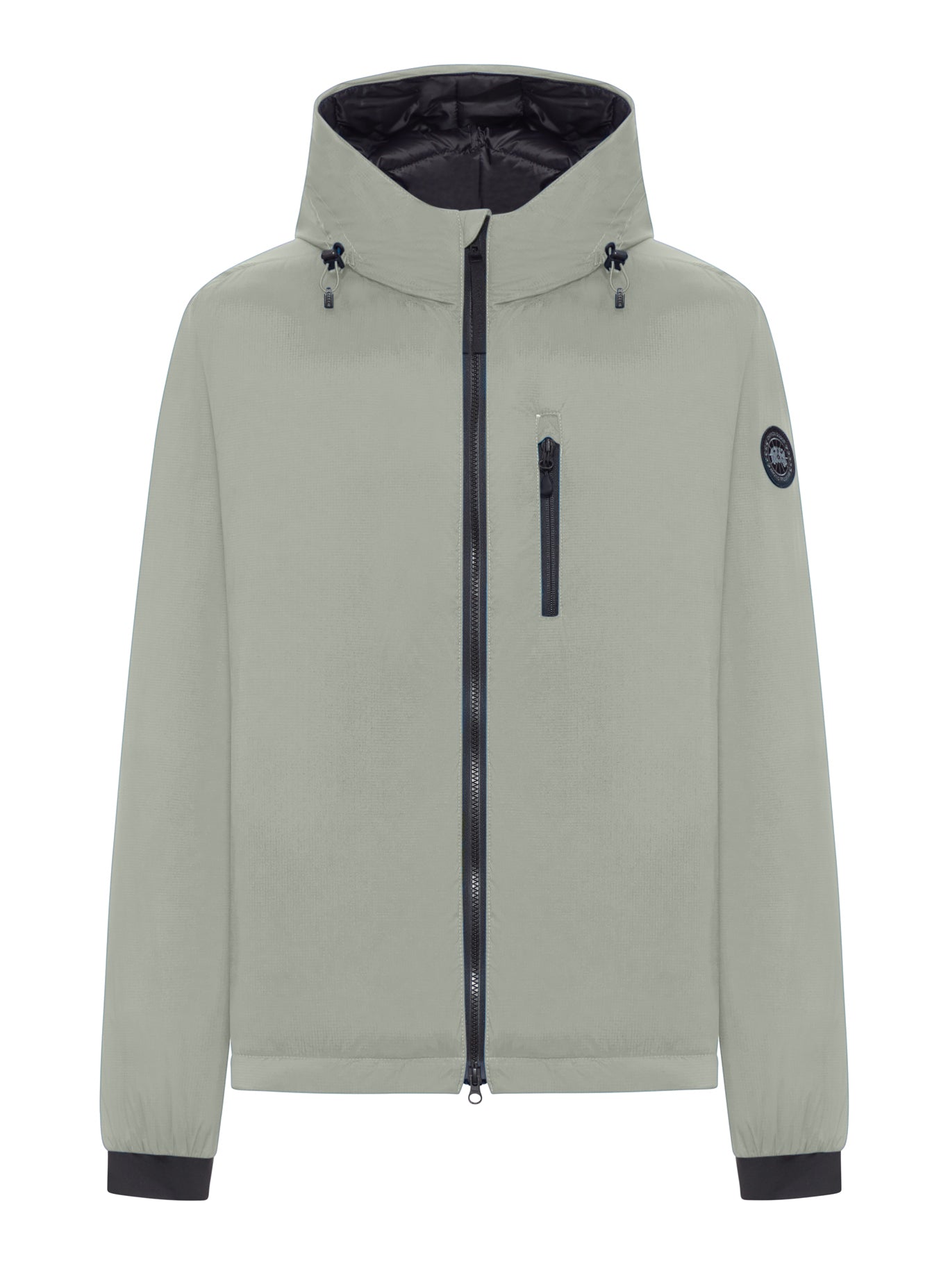 Lodge Black Label Hooded Jacket Canada goose – Гарантія оригінальності – боковий вид