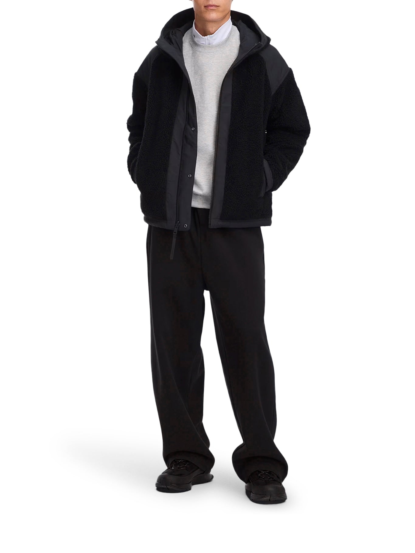 Оригінальна Alberni Reversible Fleece Bomber Canada goose – вид ззаду