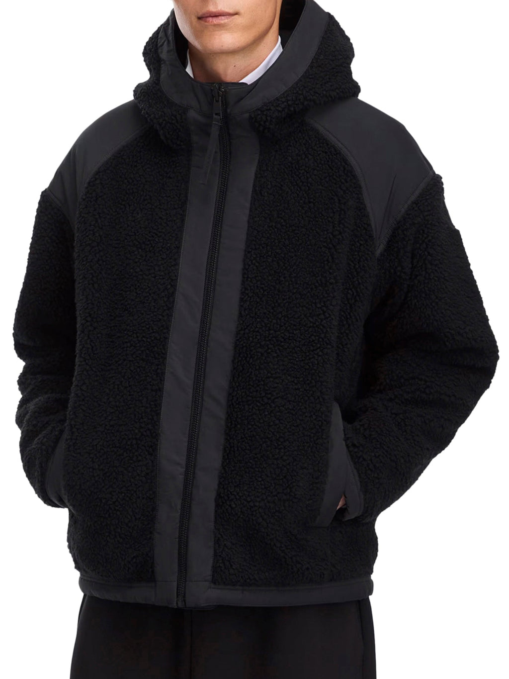 Оригінальна Alberni Reversible Fleece Bomber Canada goose – детальний вид