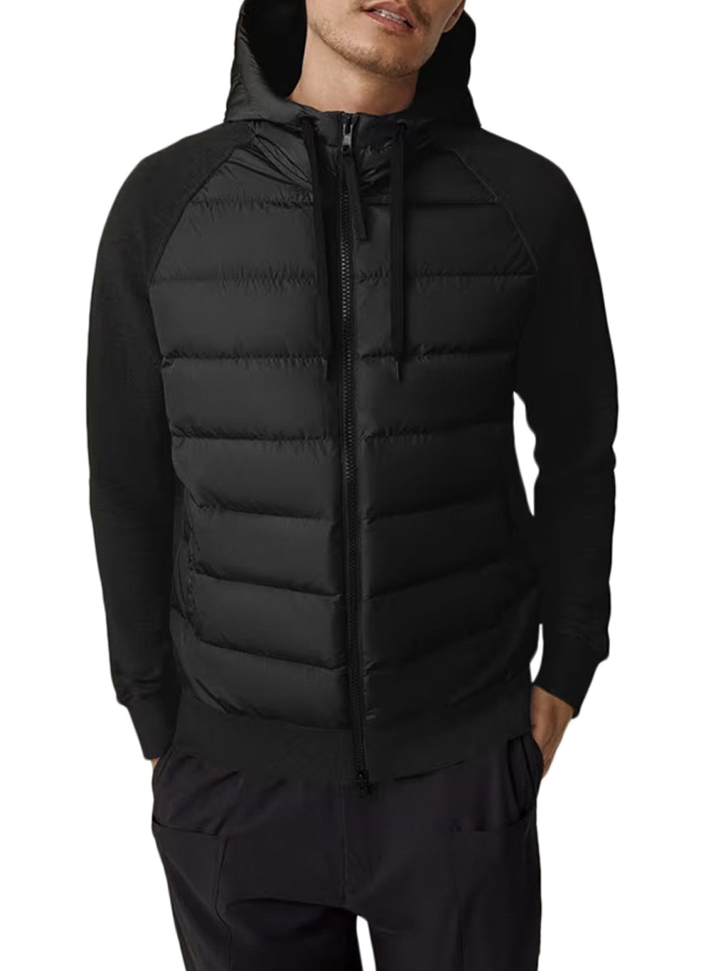 Huron Hybridge Full Zip Hooded Jacket Canada goose – Гарантія оригінальності – вид ззаду