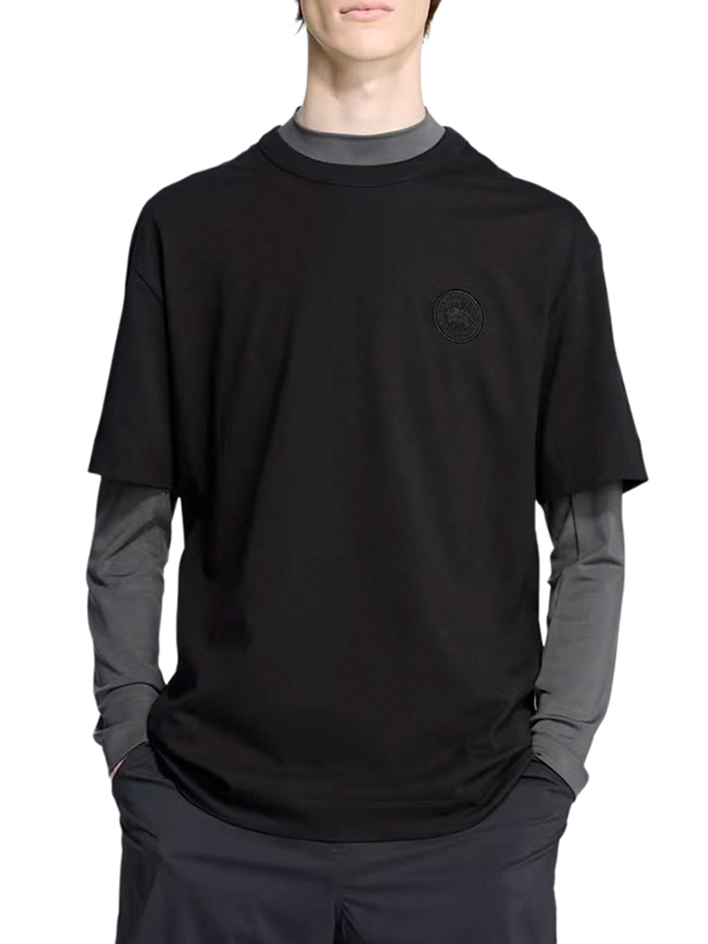 Оригінальна Gladstone T-Shirt Embroidered Disc Canada goose – вид ззаду