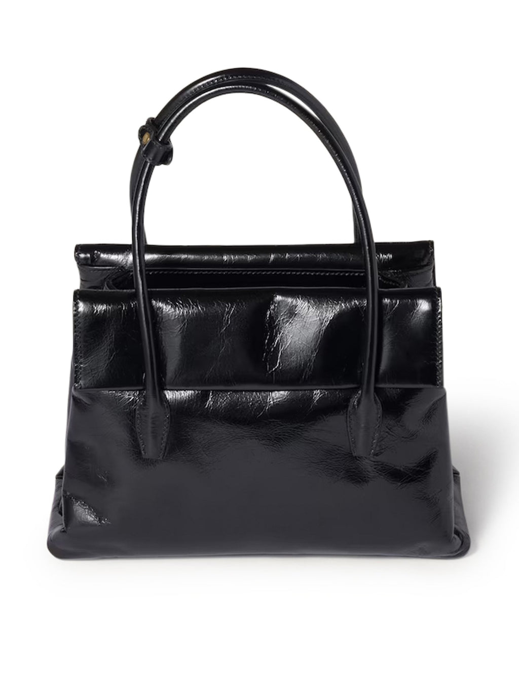 Оригінальна Solitaire Bag In Shiny Leather Miu miu – вид ззаду