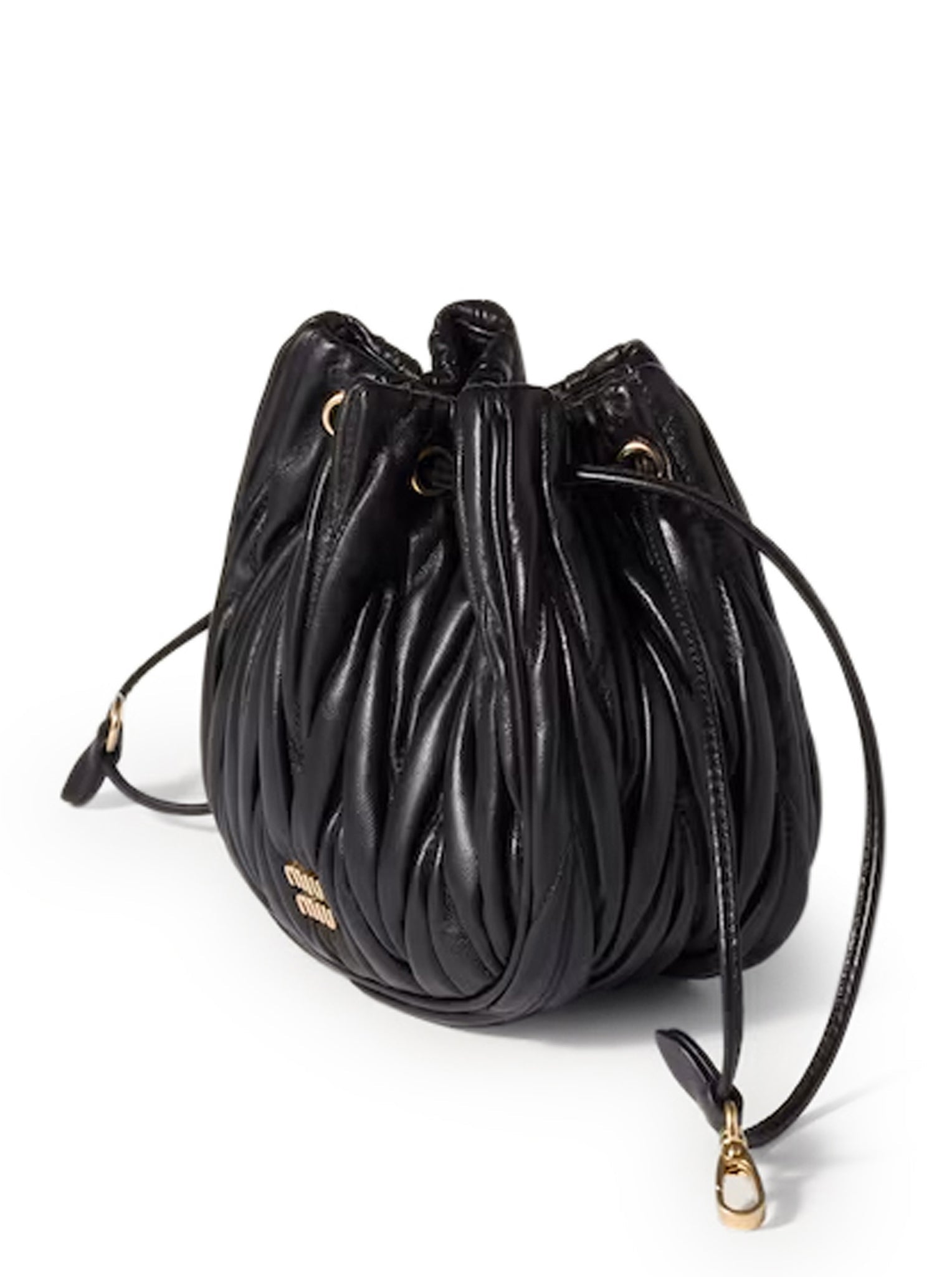 Pouch In Nappa Matelasse` Miu miu – Гарантія оригінальності – детальний вид