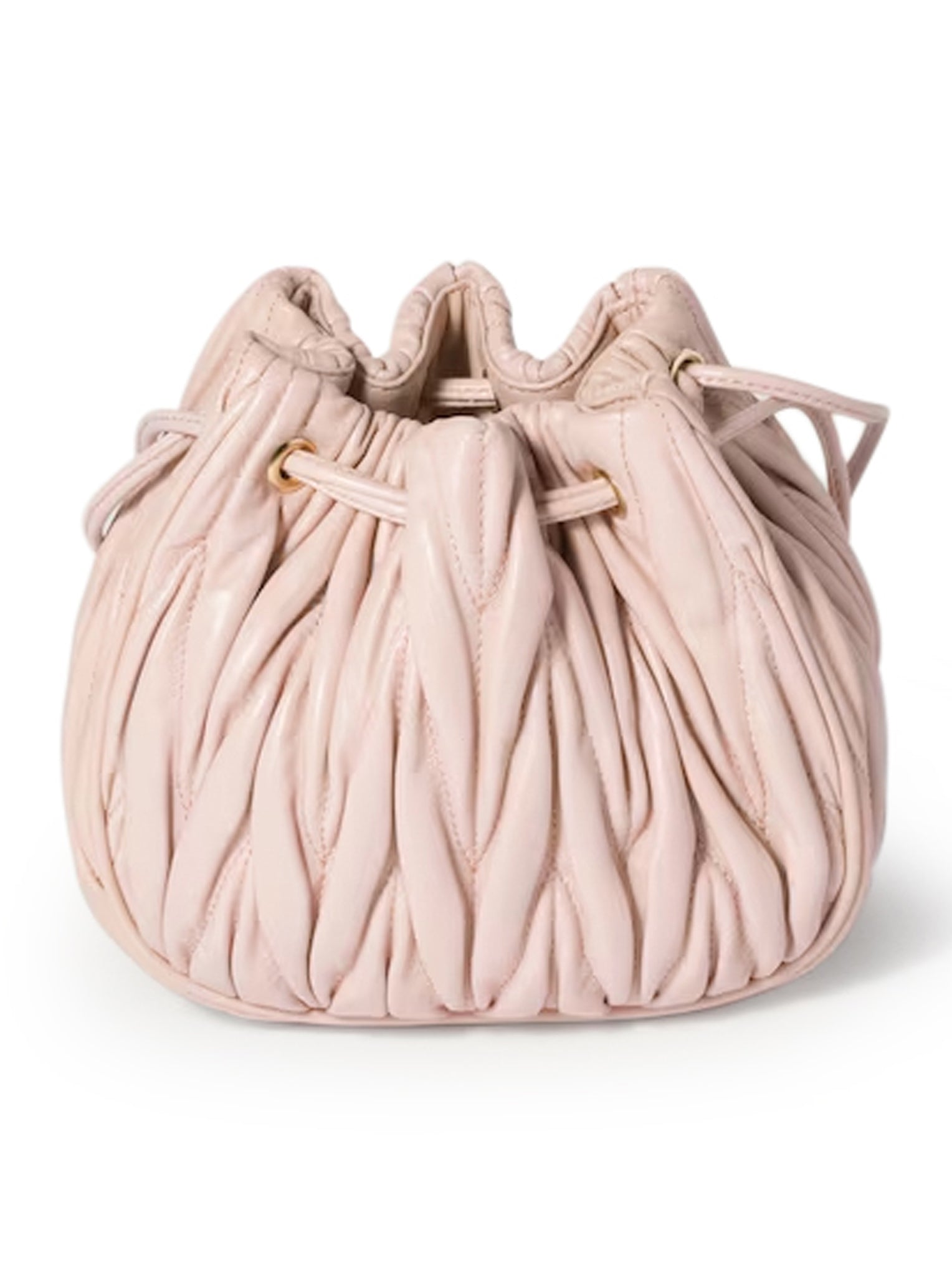Pouch In Nappa Matelasse` Miu miu – Гарантія оригінальності – вид ззаду