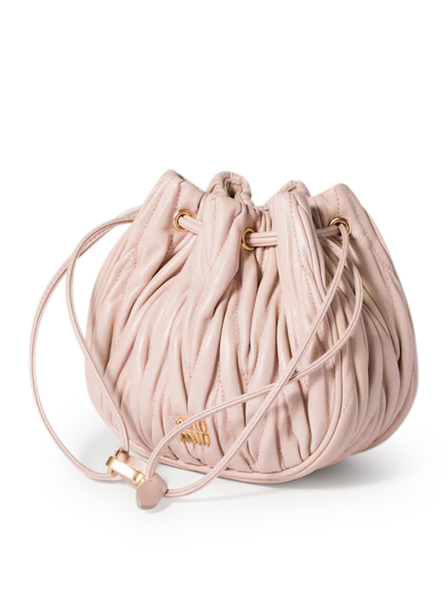 Pouch In Nappa Matelasse` Miu miu – Гарантія оригінальності – детальний вид