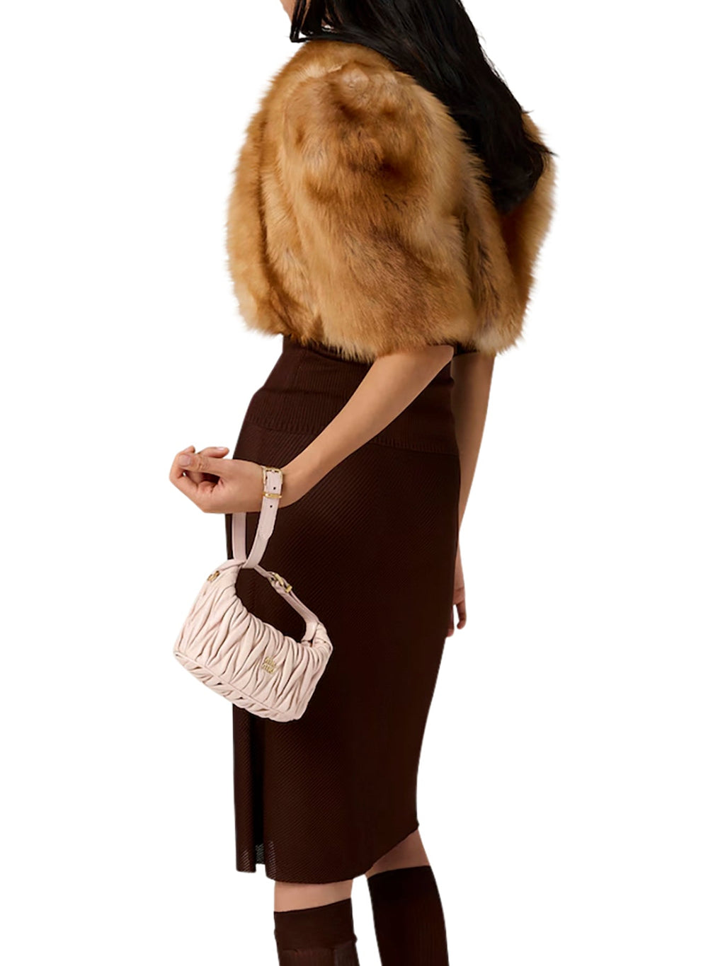 POUCH IN NAPPA MATELASSE` MIU MIU оригінал – Купити в Україні – детальний вид