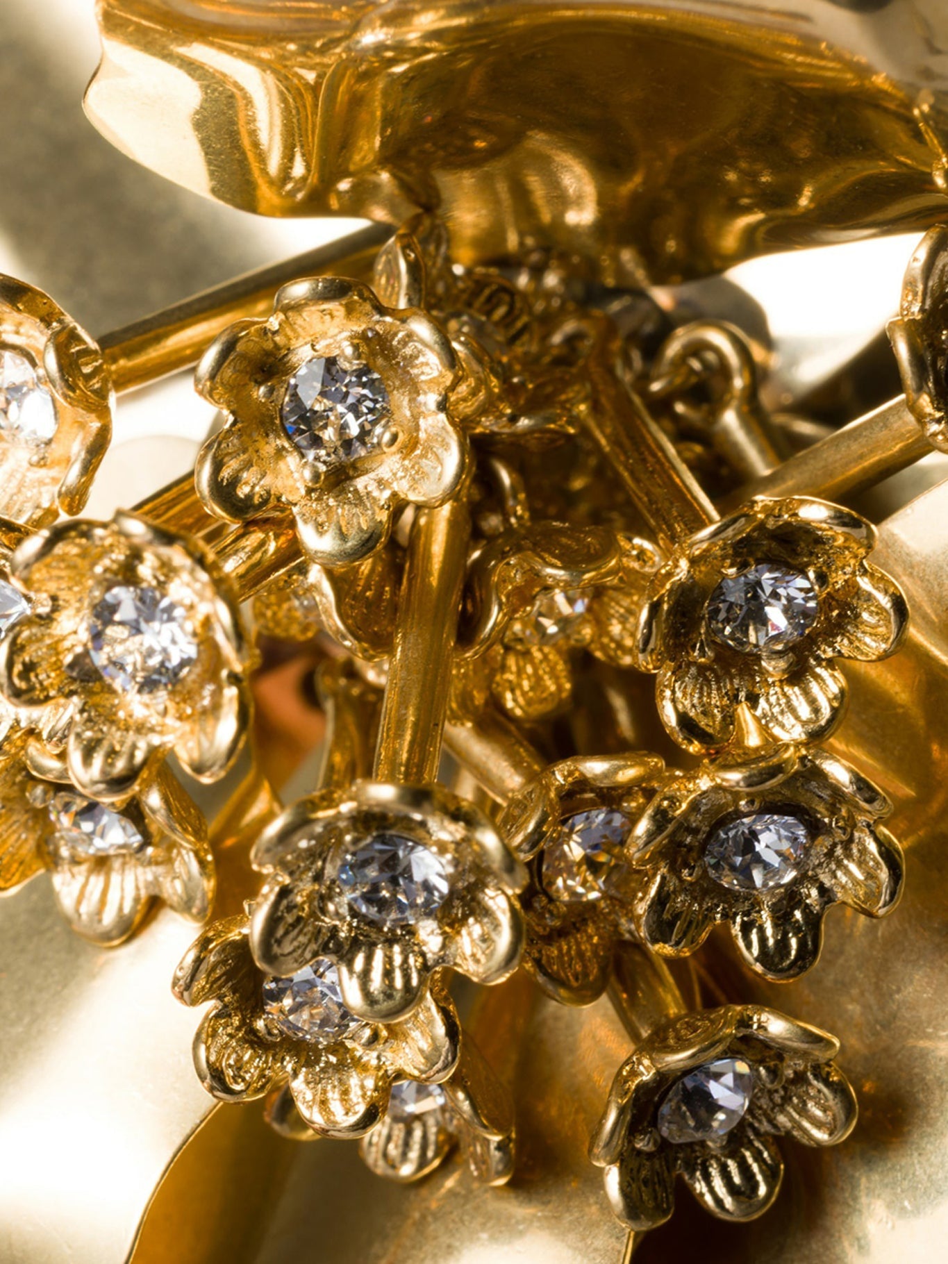 Metal Brooch With Crystals Miu miu – Гарантія оригінальності – детальний вид