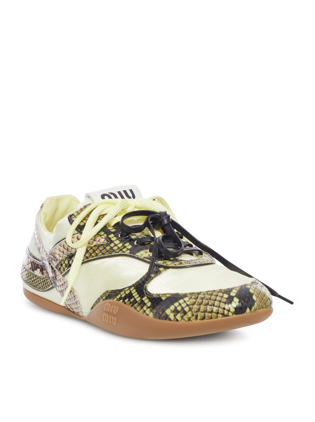 Python-Effect Sneaker Miu miu – Гарантія оригінальності – вид ззаду