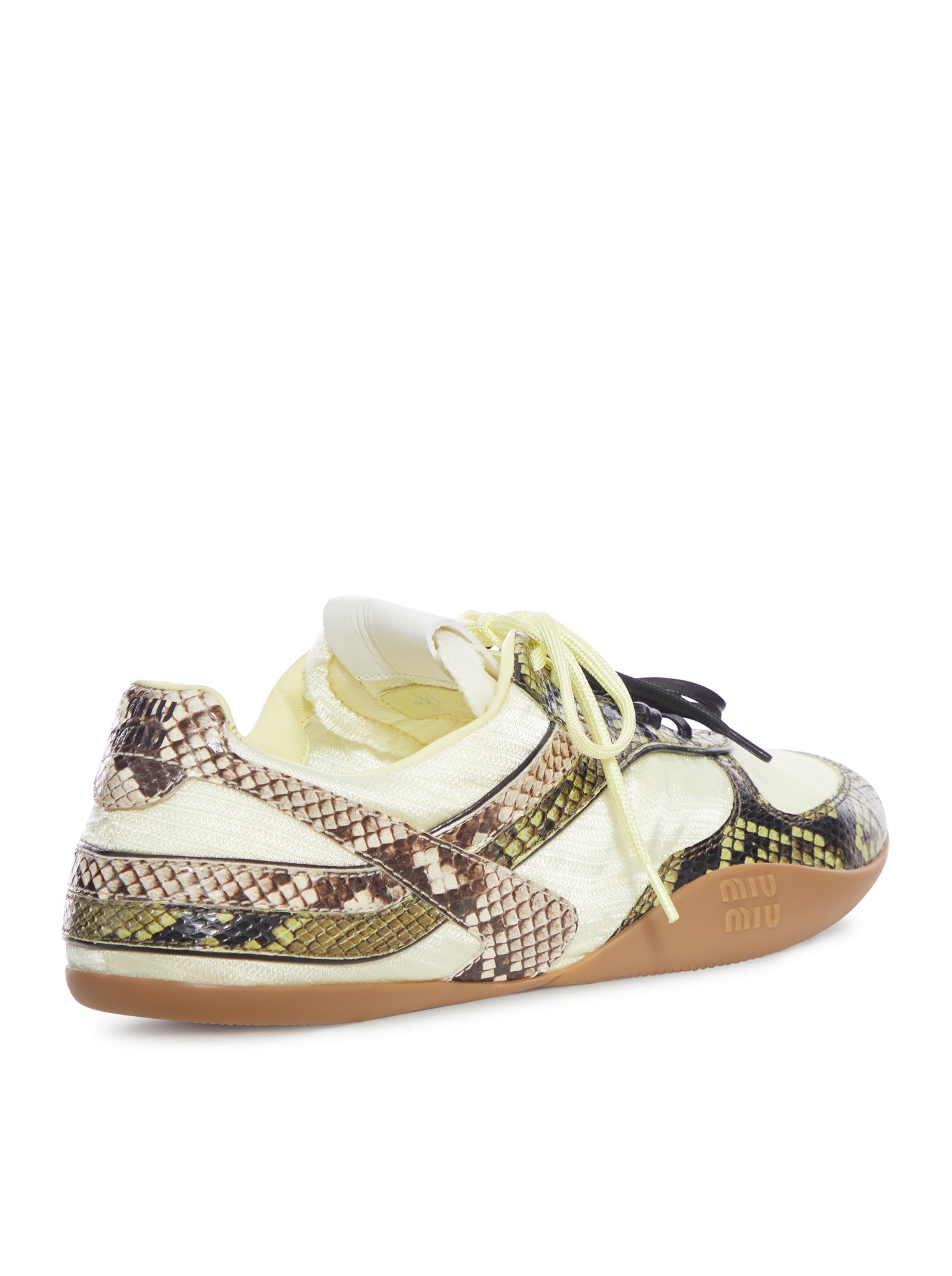 Python-Effect Sneaker Miu miu – Гарантія оригінальності – детальний вид