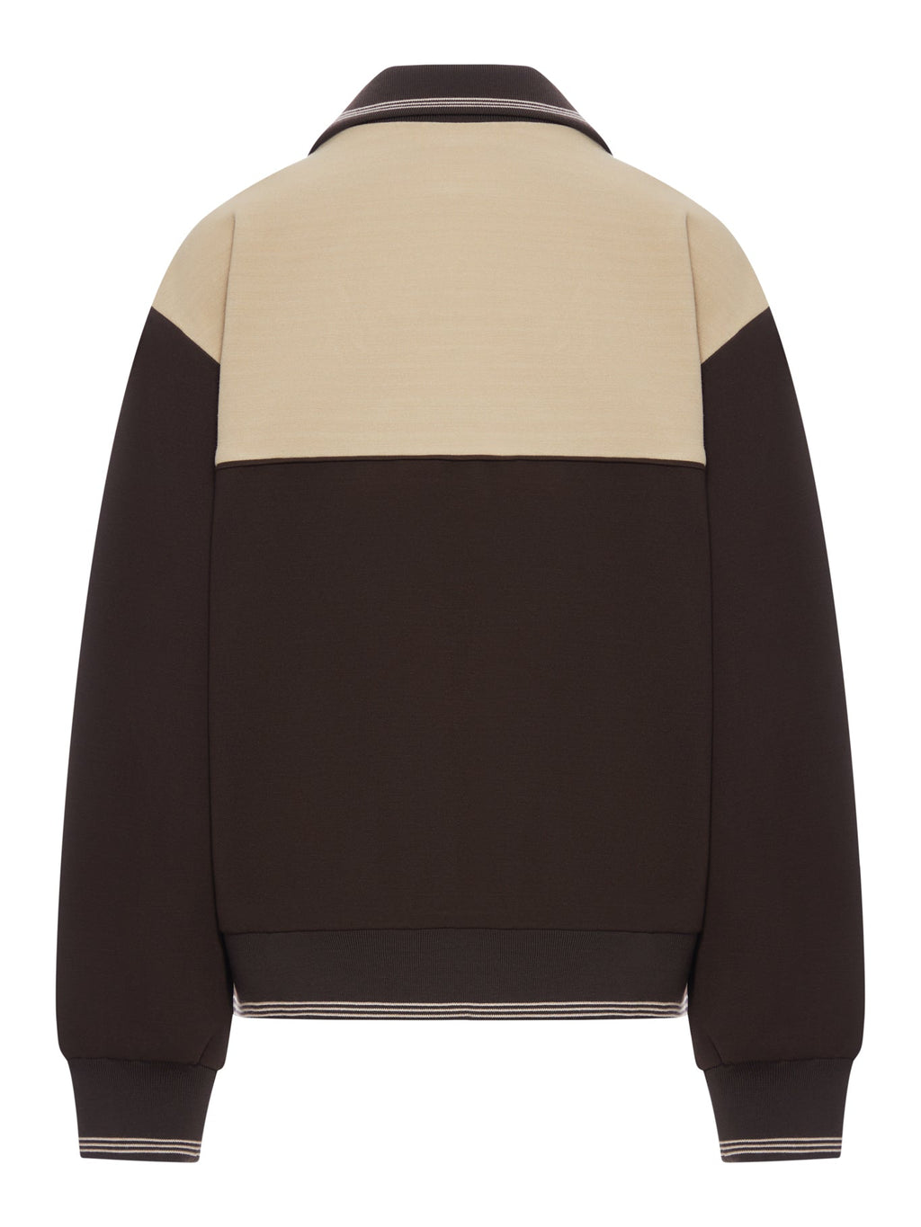 Оригінальна Zip-Up Sweatshirt Miu miu – вид ззаду