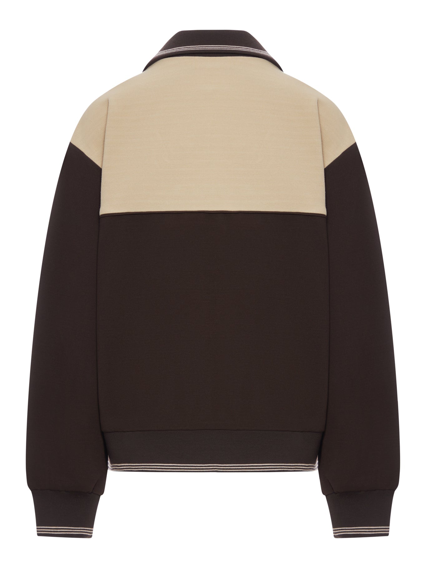 Оригінальна Zip-Up Sweatshirt Miu miu – вид ззаду