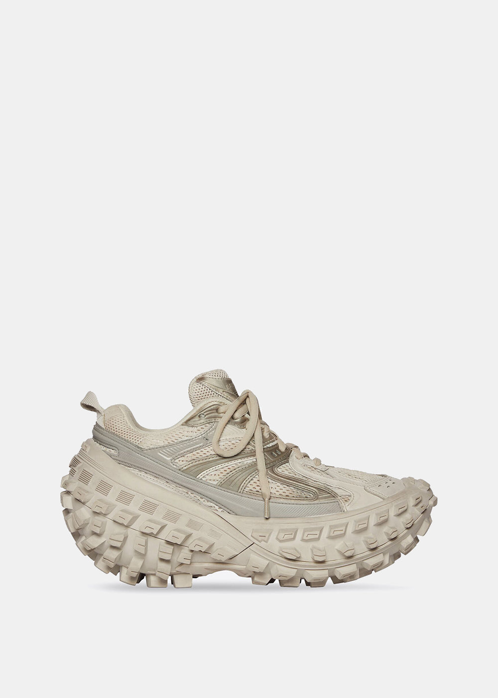 Оригінальна Beige Defender Sneakers Balenciaga – боковий вид