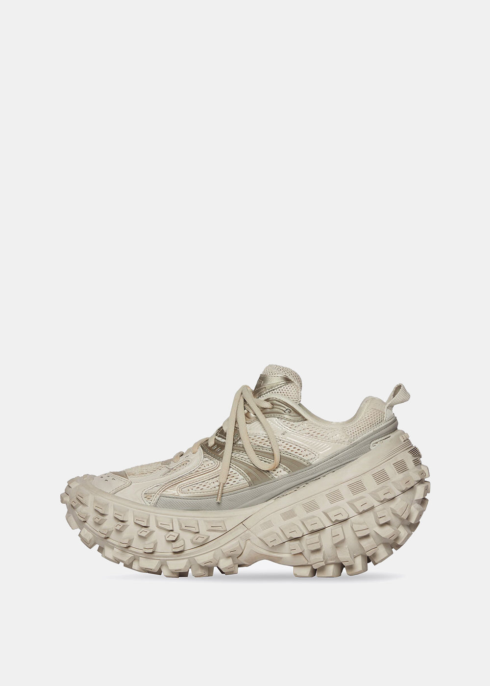 Оригінальна Beige Defender Sneakers Balenciaga – вид ззаду