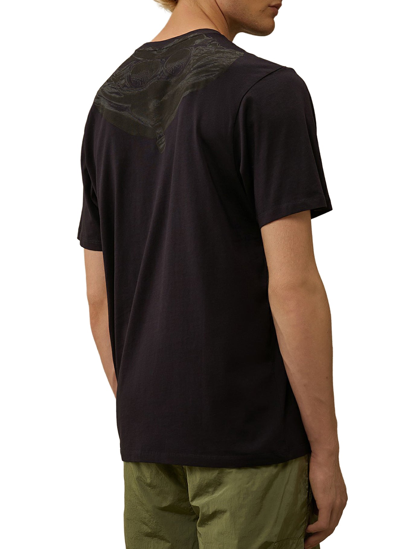 Оригінальна SHORT-SLEEVED T-SHIRT WITH PRINT CP COMPANY – детальний вид