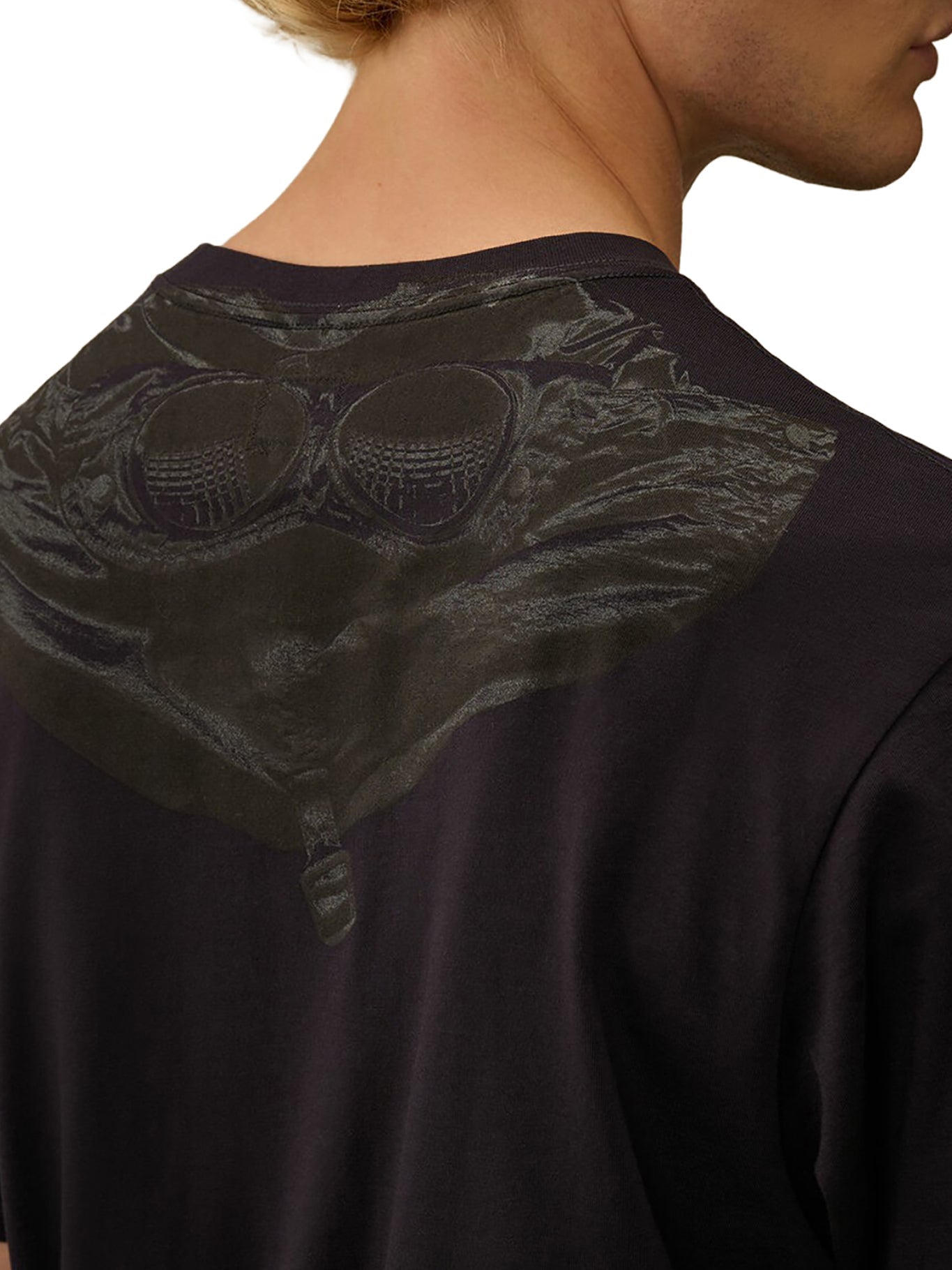 Оригінальна SHORT-SLEEVED T-SHIRT WITH PRINT CP COMPANY – збільшений вид