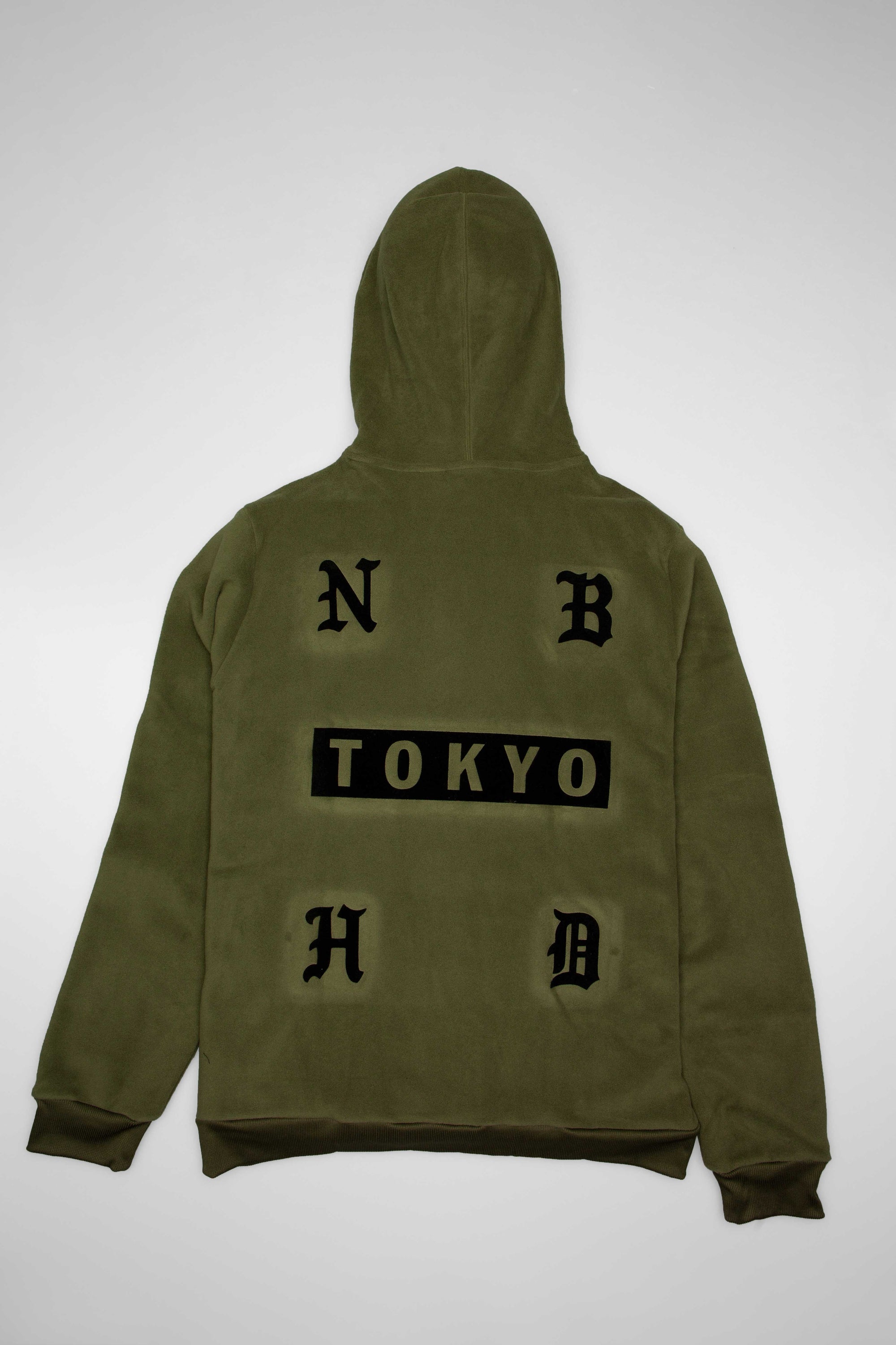 Collection Mens Hoodie Trace Olive Adidas оригінал – Купити в Україні – вид ззаду - ADIDAS