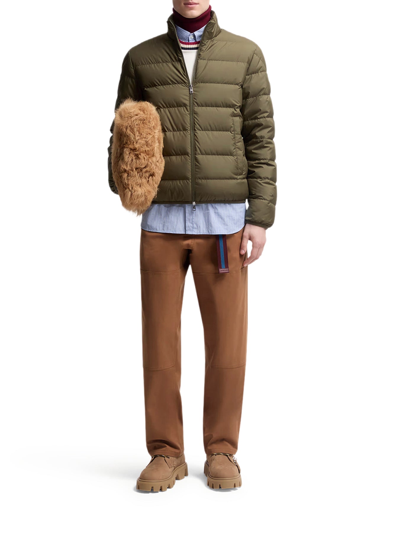 Baudinet Short Down Jacket Moncler – Гарантія оригінальності – вид ззаду