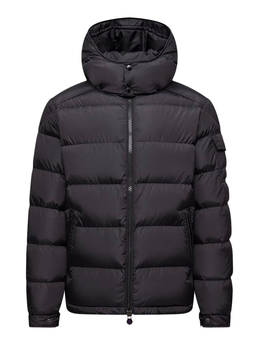 Оригінальна Maya Short Down Jacket With Hood Moncler – боковий вид