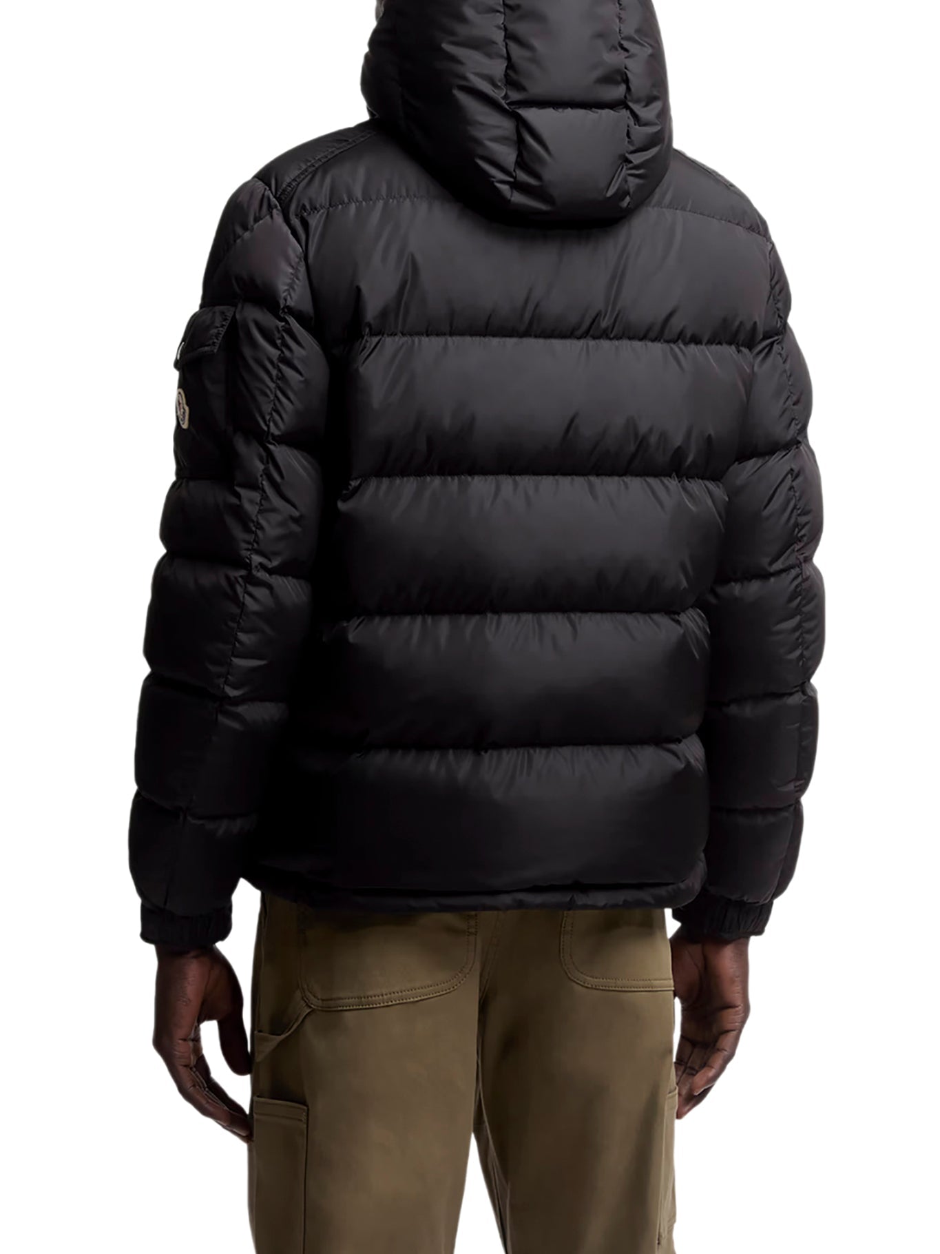 Оригінальна Maya Short Down Jacket With Hood Moncler – збільшений вид