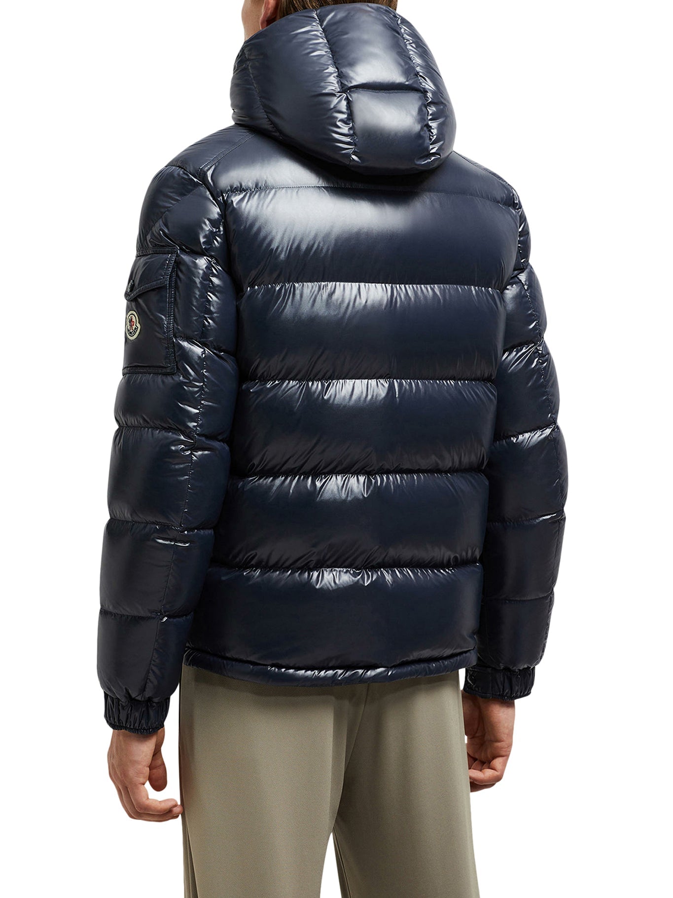 Оригінальна Maya Short Down Jacket With Hood Moncler – збільшений вид