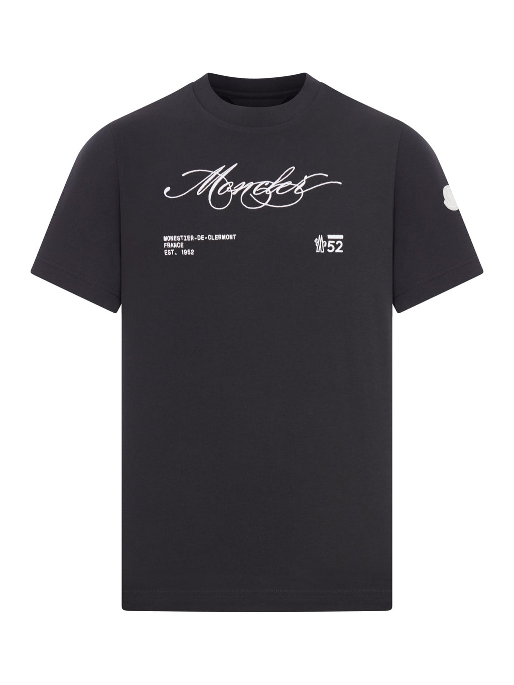 T-Shirt With Logo Moncler оригінал – Купити в Україні – боковий вид