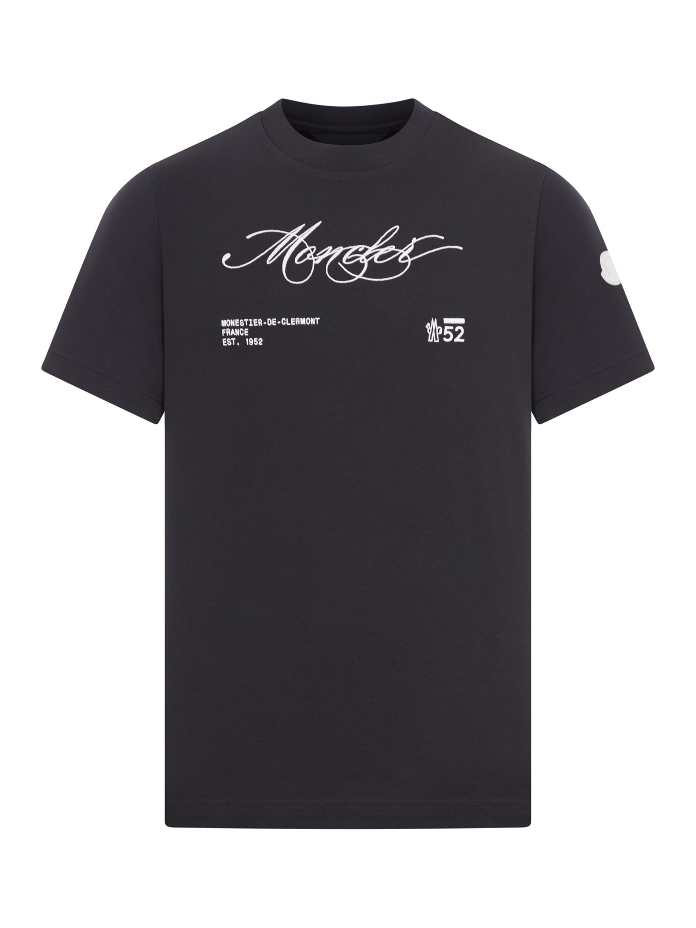 T-Shirt With Logo Moncler оригінал – Купити в Україні – боковий вид