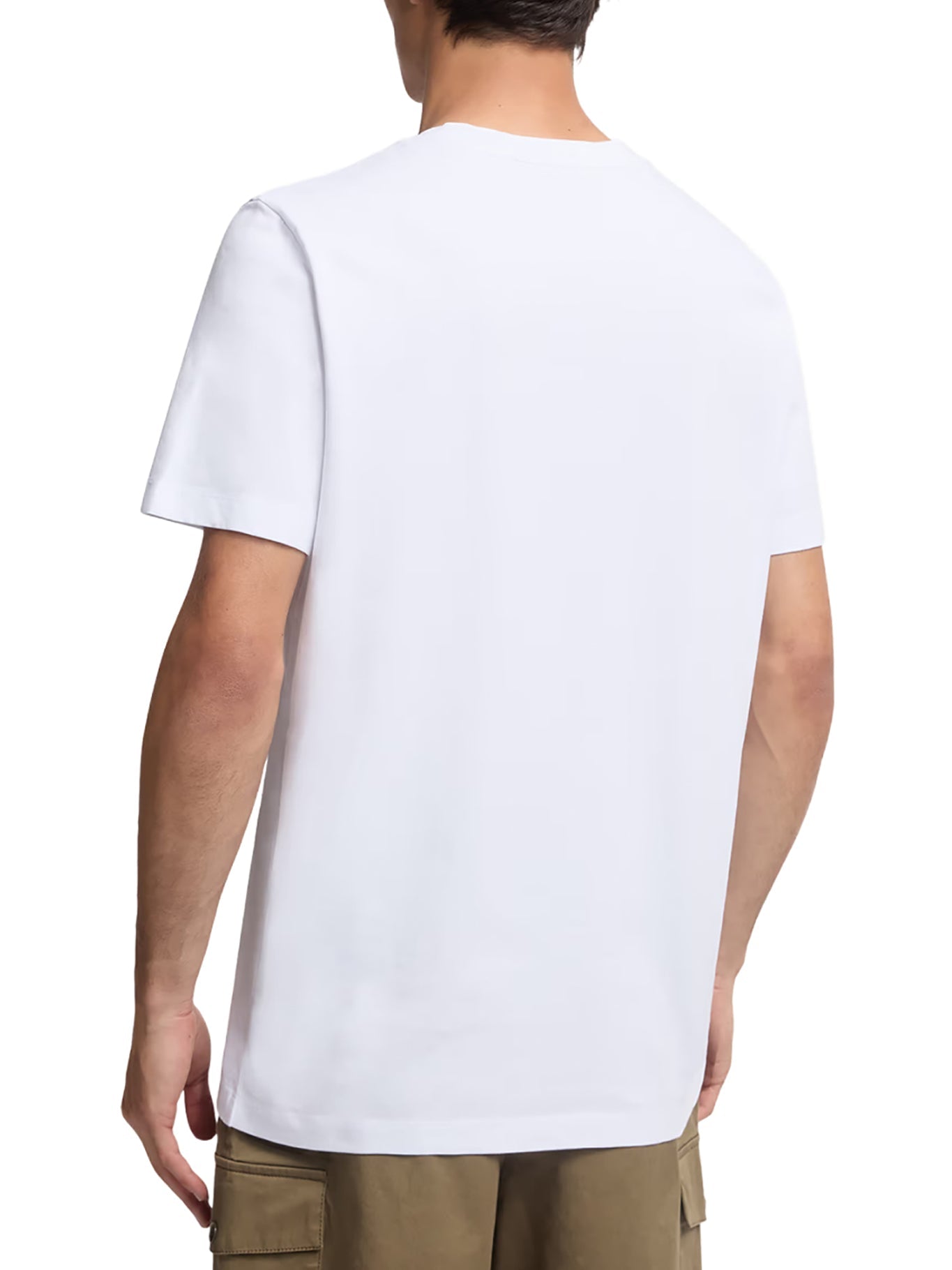 Cotton Flocked Logo T-Shirt Moncler – Гарантія оригінальності – збільшений вид