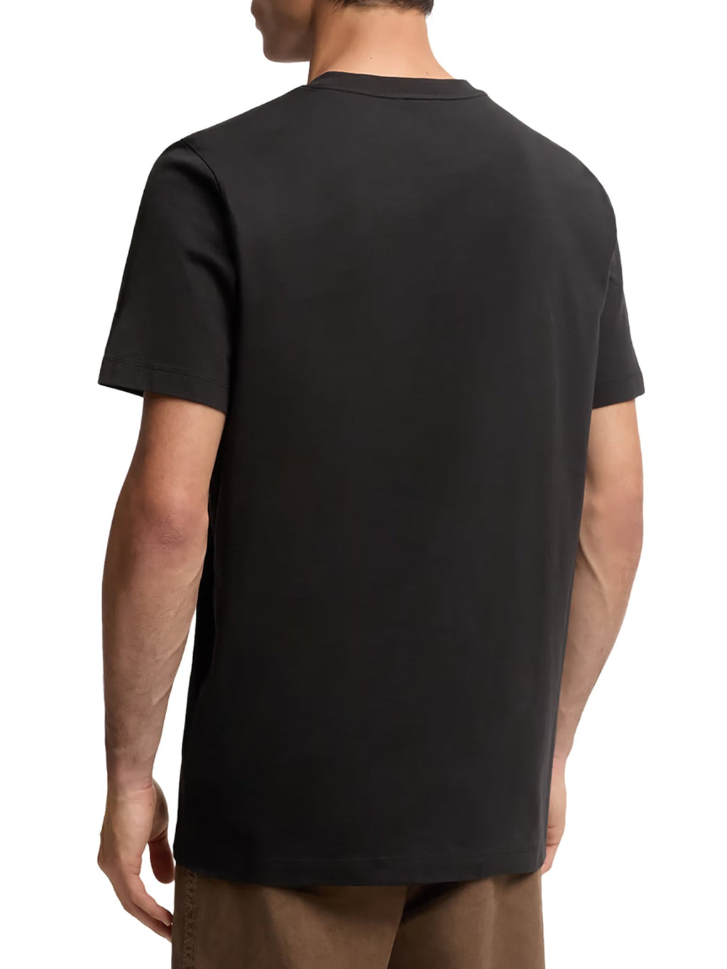Cotton Flocked Logo T-Shirt Moncler – Гарантія оригінальності – збільшений вид