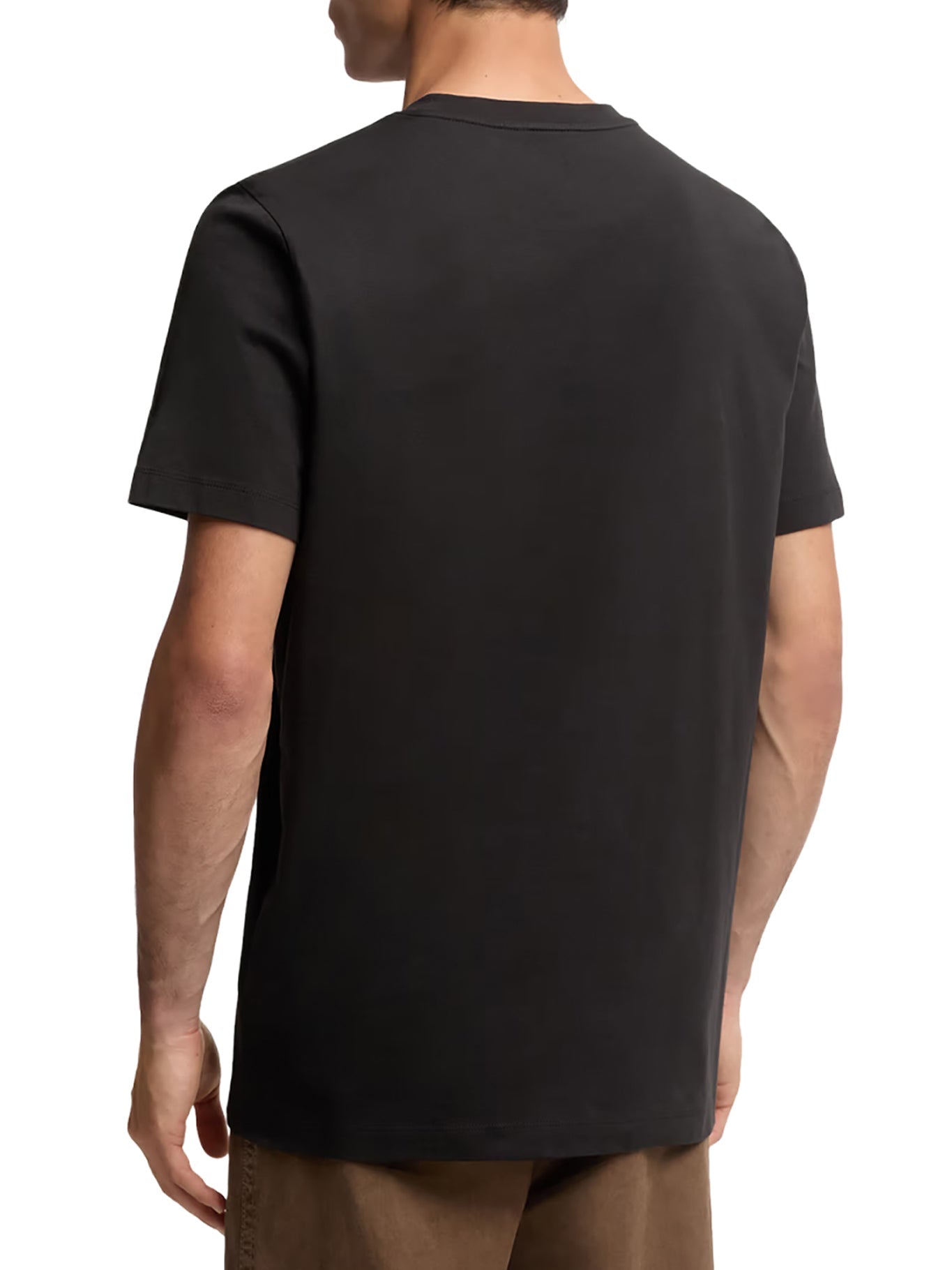 Cotton Flocked Logo T-Shirt Moncler – Гарантія оригінальності – збільшений вид