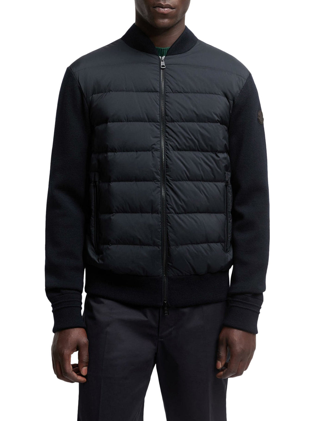 Wool Padded Cardigan With Zip Moncler оригінал – Купити в Україні – детальний вид