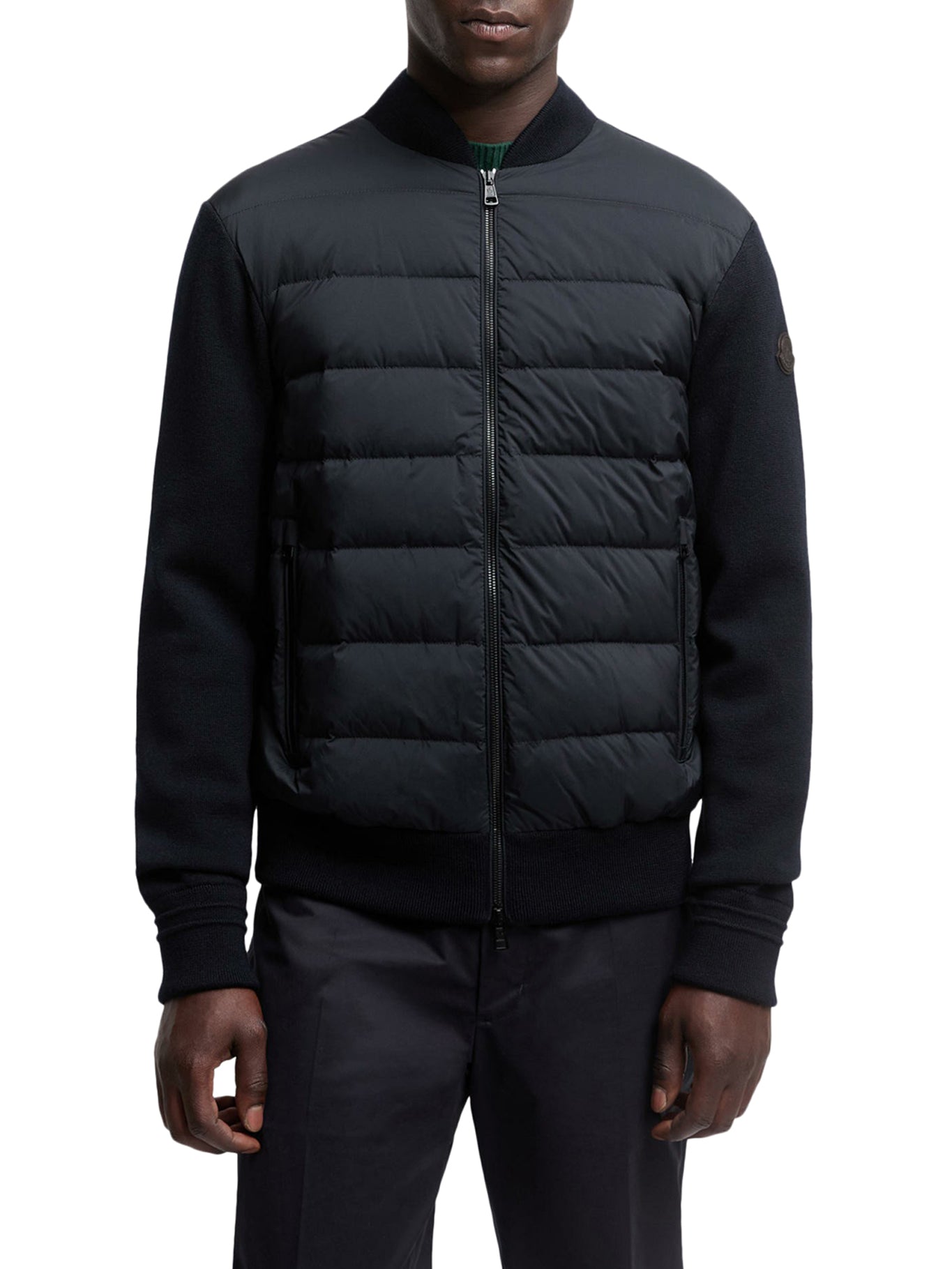 Wool Padded Cardigan With Zip Moncler оригінал – Купити в Україні – детальний вид