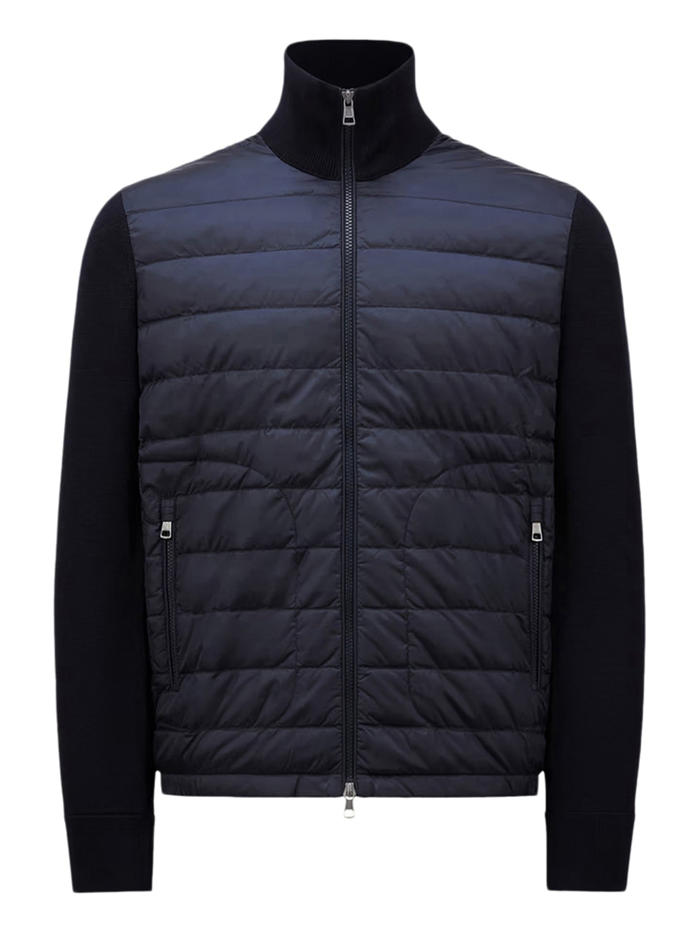 Оригінальна Padded Cardigan With Zip Moncler – боковий вид