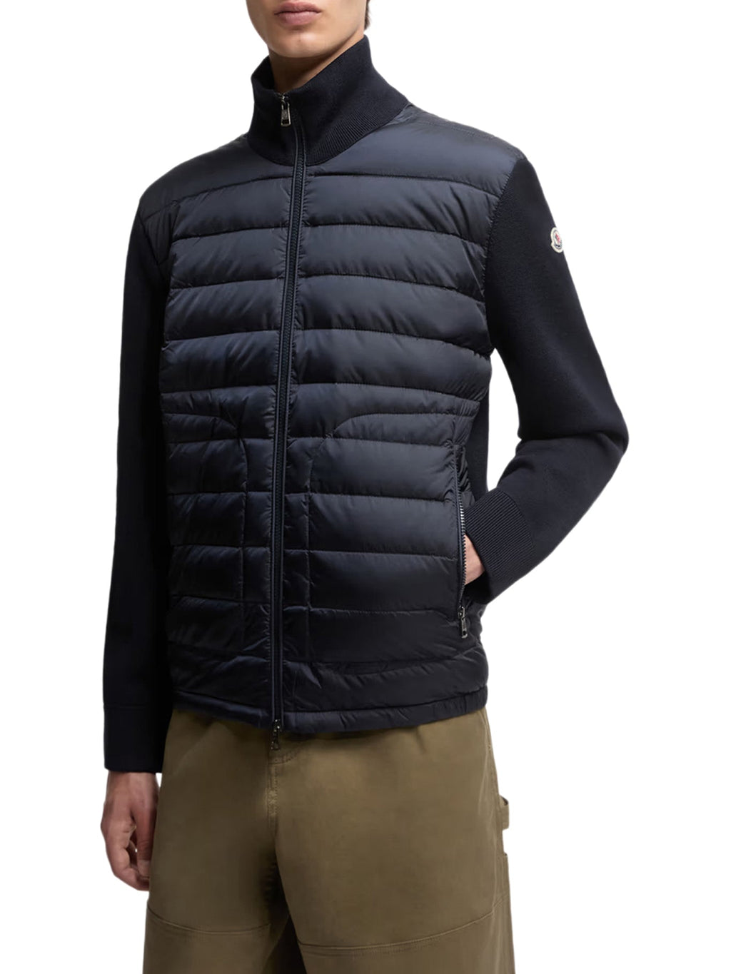 Оригінальна Padded Cardigan With Zip Moncler – детальний вид