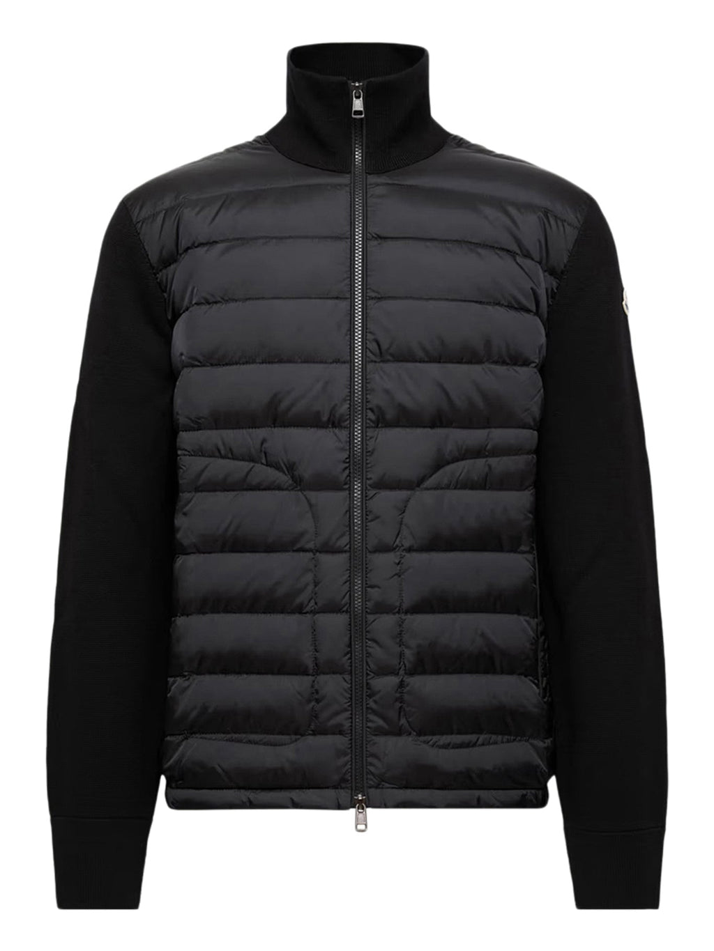 Оригінальна Padded Cardigan With Zip Moncler – боковий вид