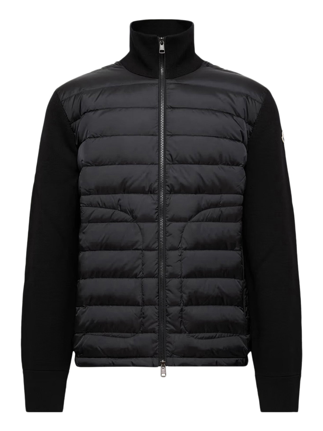 Оригінальна Padded Cardigan With Zip Moncler – боковий вид