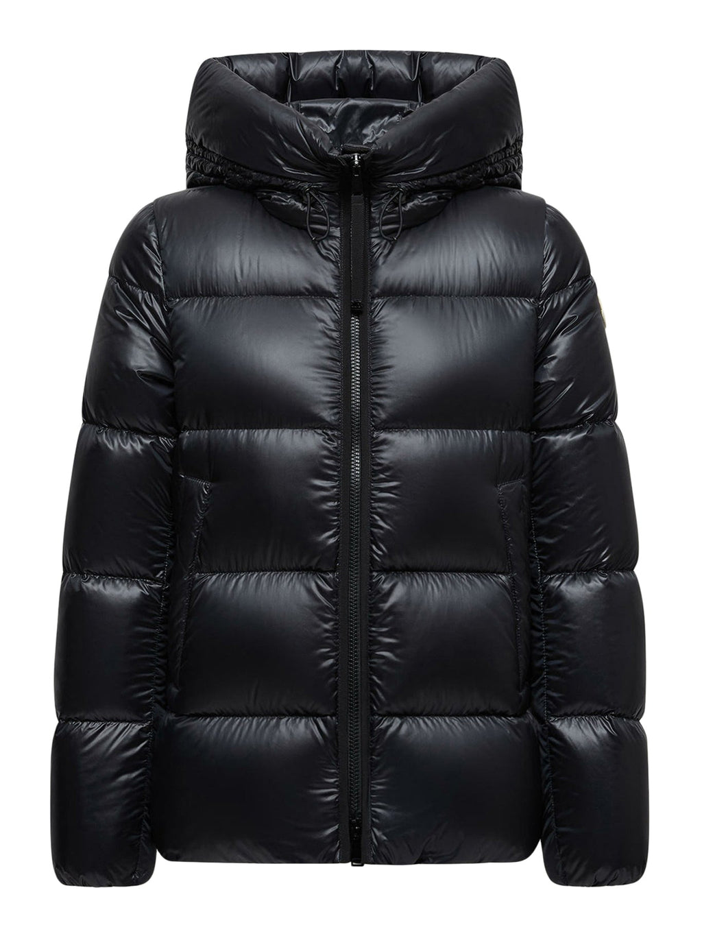 Оригінальна Serittes Short Down Jacket With Hood Moncler – боковий вид