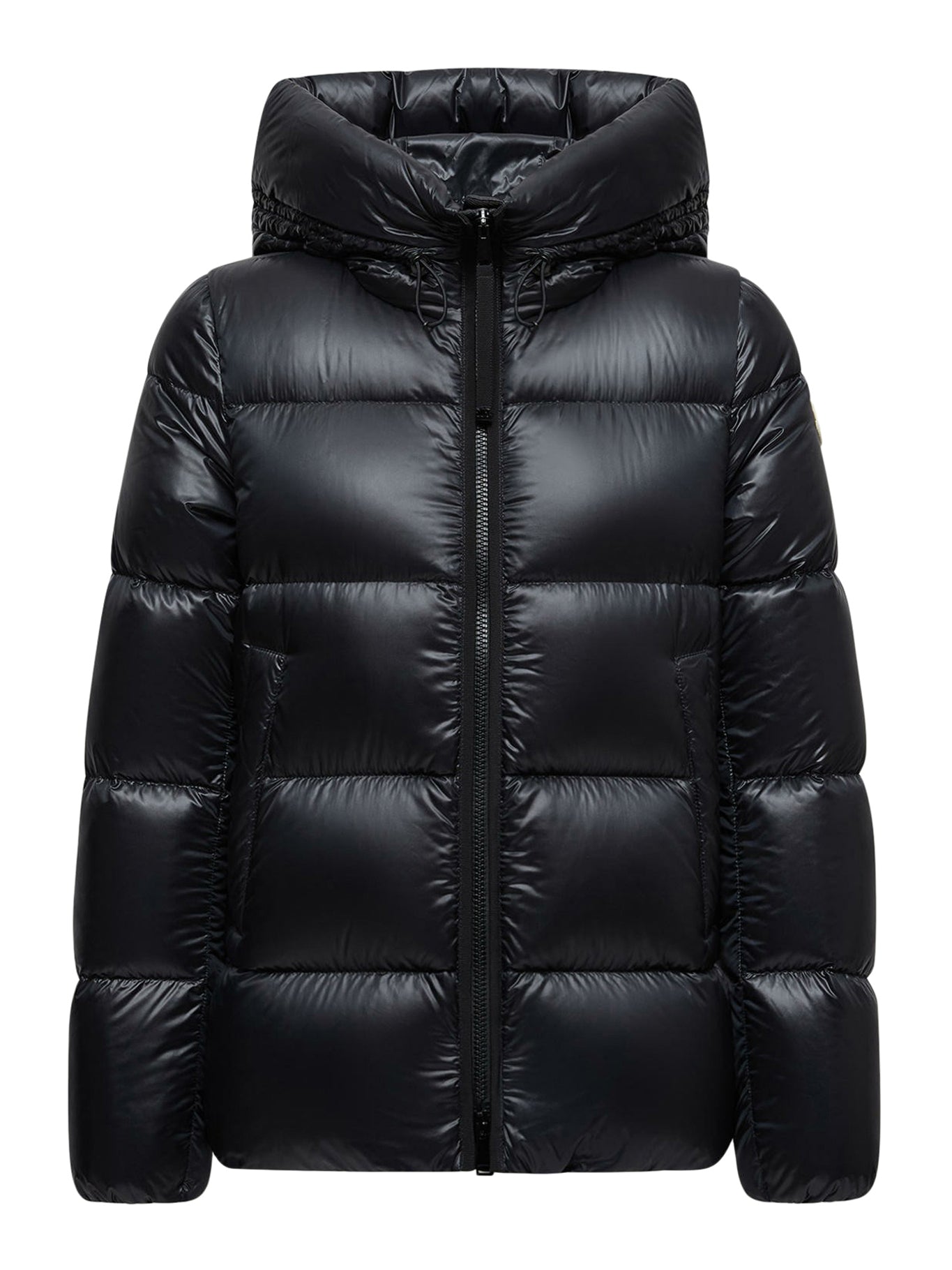 Оригінальна Serittes Short Down Jacket With Hood Moncler – боковий вид