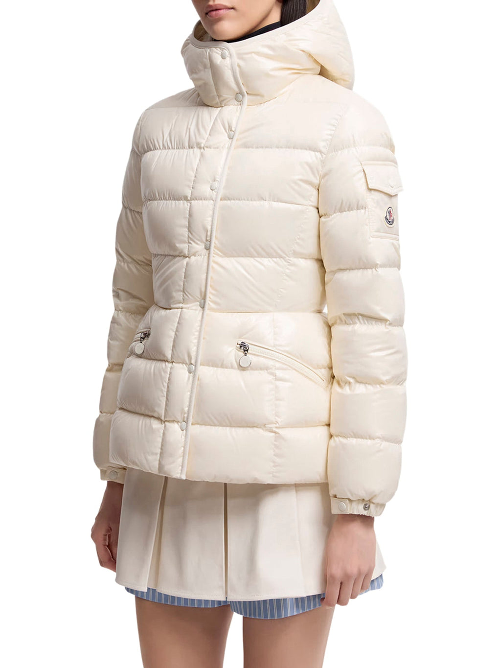 Barante Short Down Jacket With Hood Moncler – Гарантія оригінальності – детальний вид