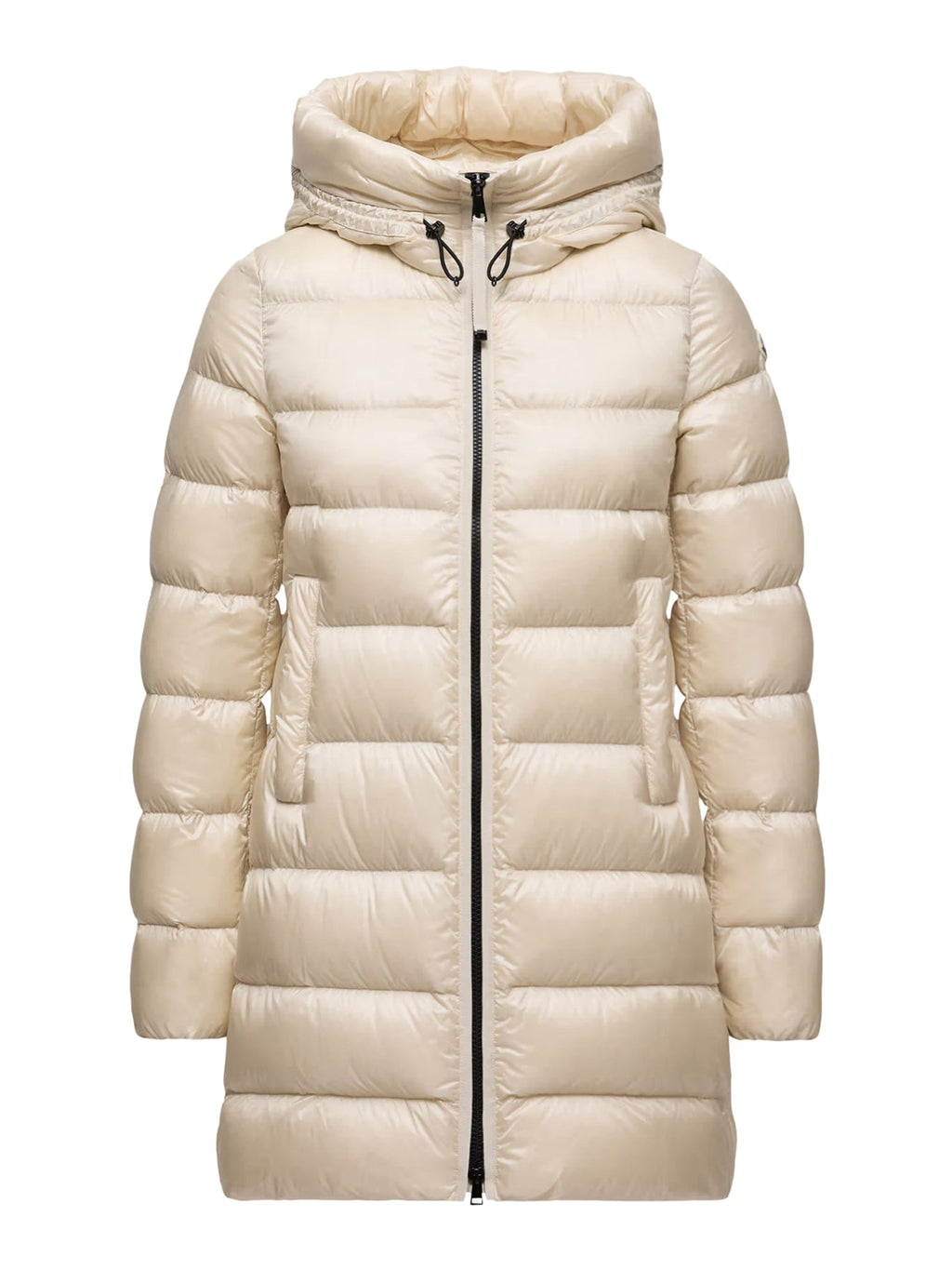 MIDI Suyenne Down Jacket With Hood Moncler – Гарантія оригінальності – боковий вид