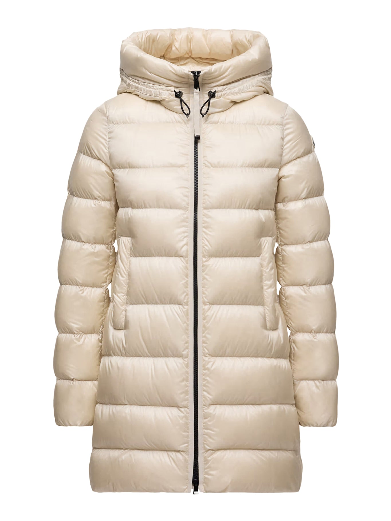 MIDI Suyenne Down Jacket With Hood Moncler – Гарантія оригінальності – боковий вид